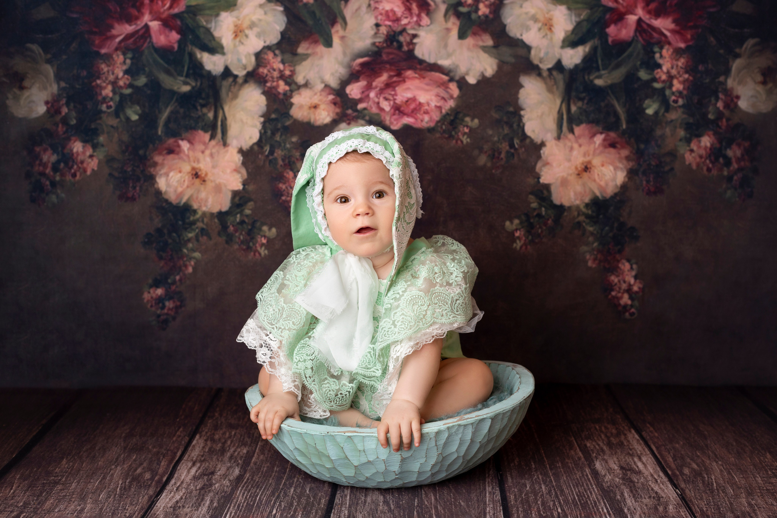 Проект «Годовасие» (12 месяцев). Фотограф новорожденных и детский фотограф в Радужном Васильева Елена