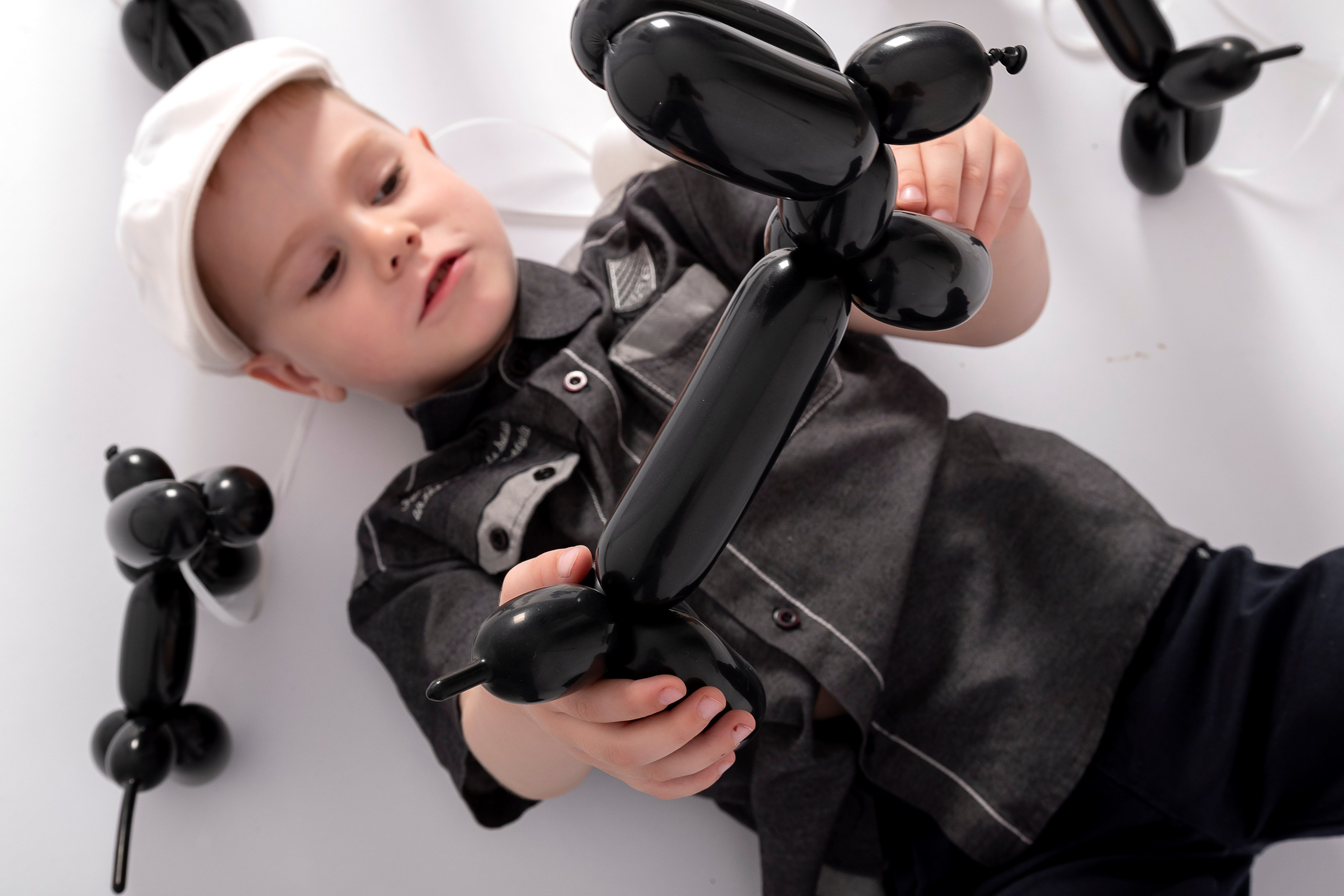 Фотосессия с воздушными собачками для Максима. Фотограф Наталья Жильцова