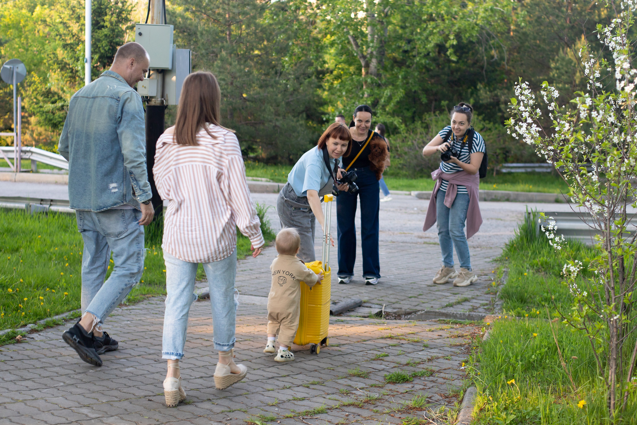 Семейная прогулка в парке «Северный». Семейный и детский фотограф в Хабаровске Алевтина Проскурякова