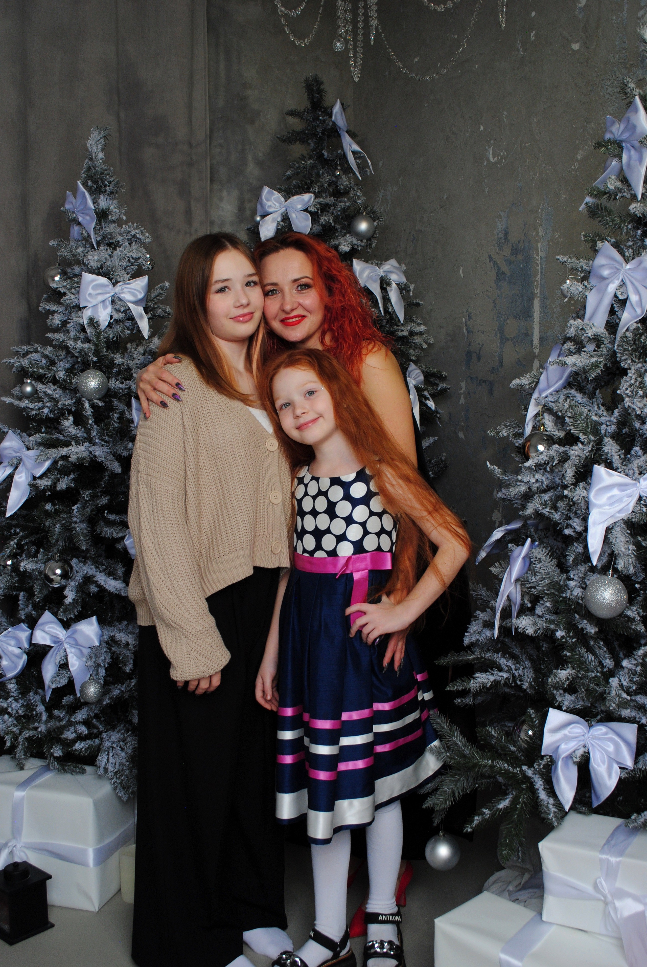 Галина и дочери. Фотограф Мария Мусаелян