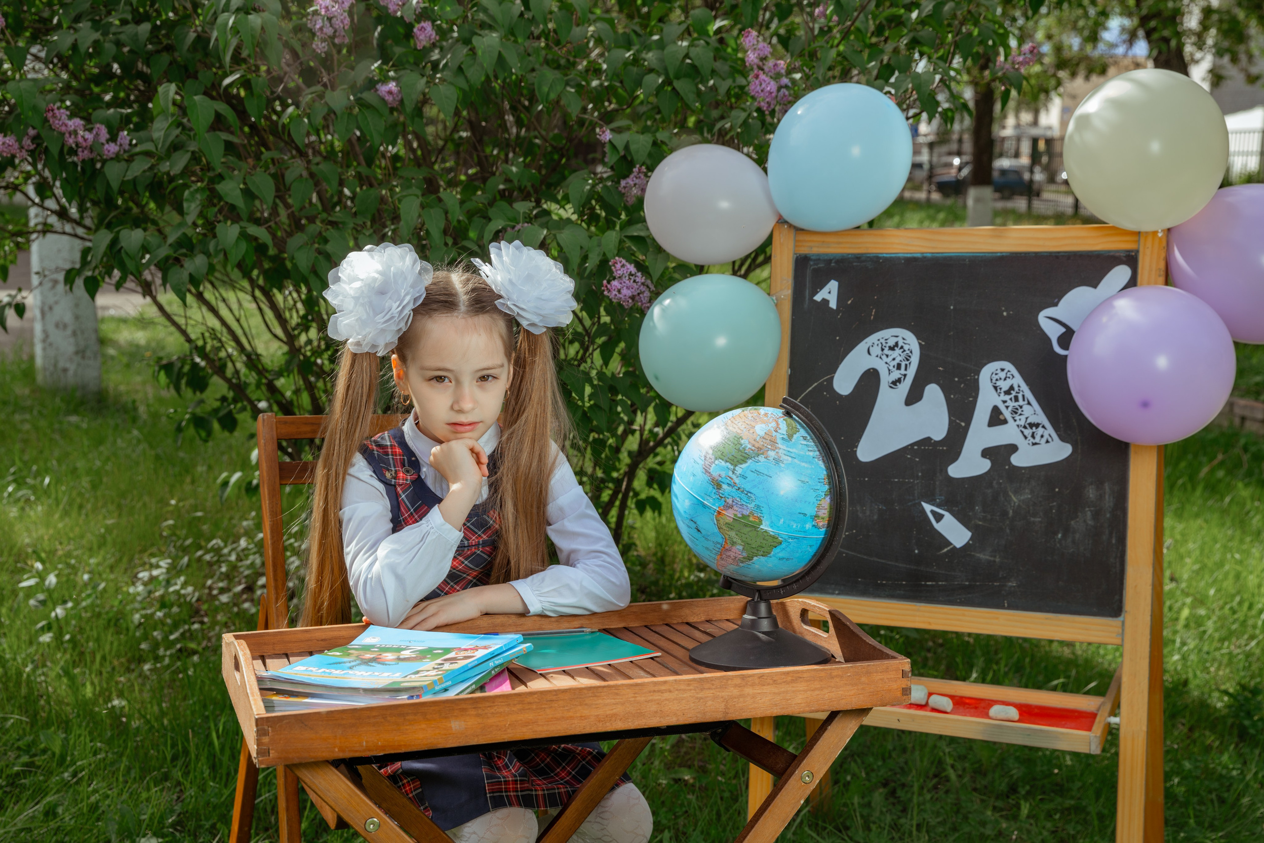 Школьная фотозона. Семейный и детский фотограф в Нижнем Новгороде