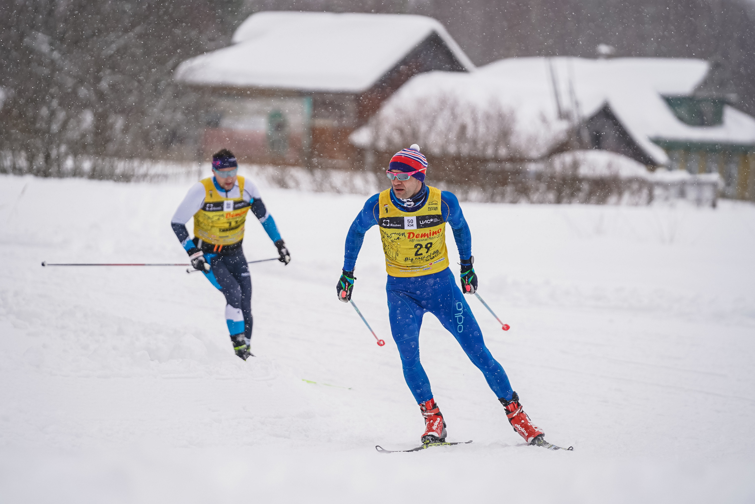 Деминский лыжный марафон. Спортивный и репортажный фотограф Иван Счетчиков