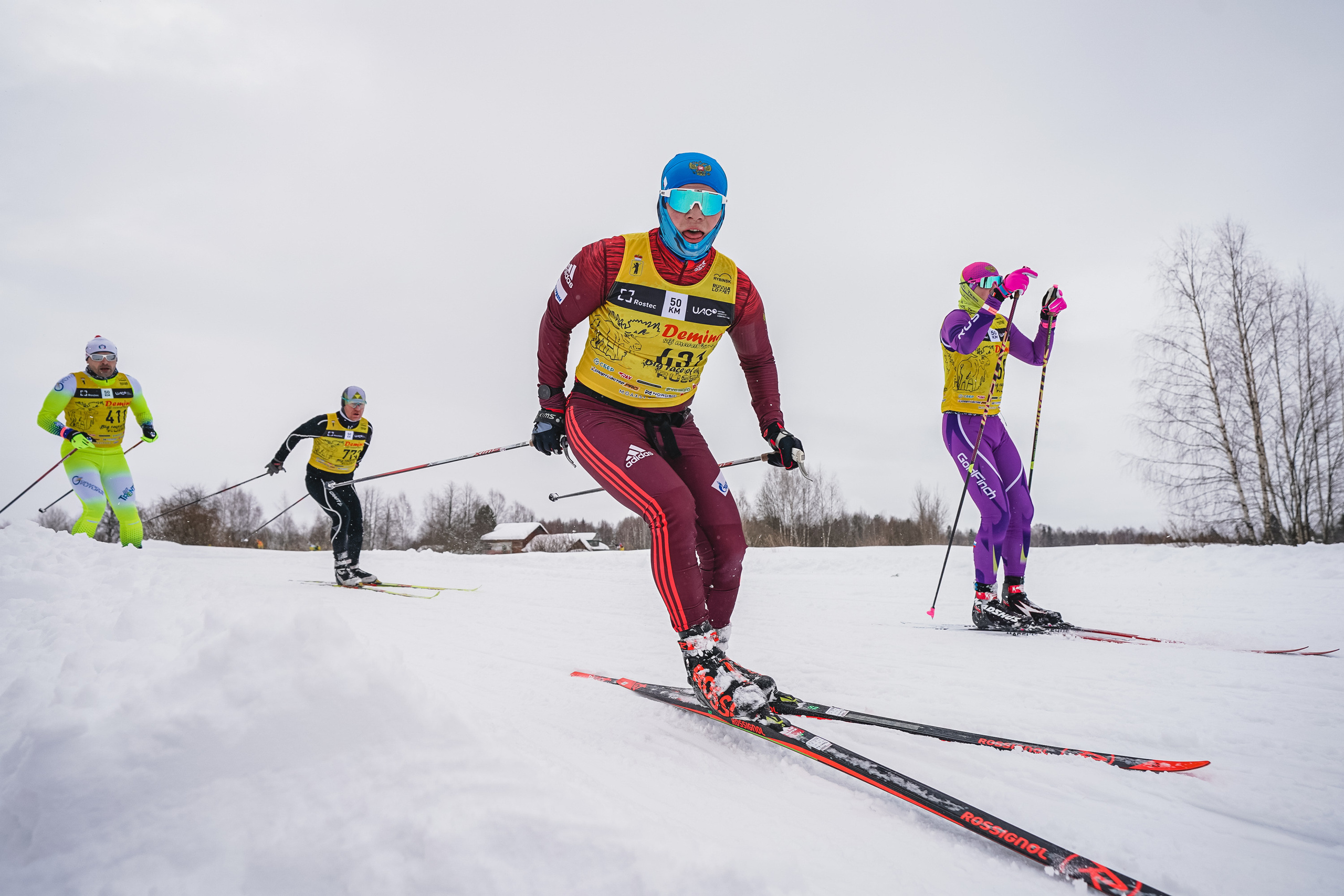 Деминский лыжный марафон. Спортивный и репортажный фотограф Иван Счетчиков