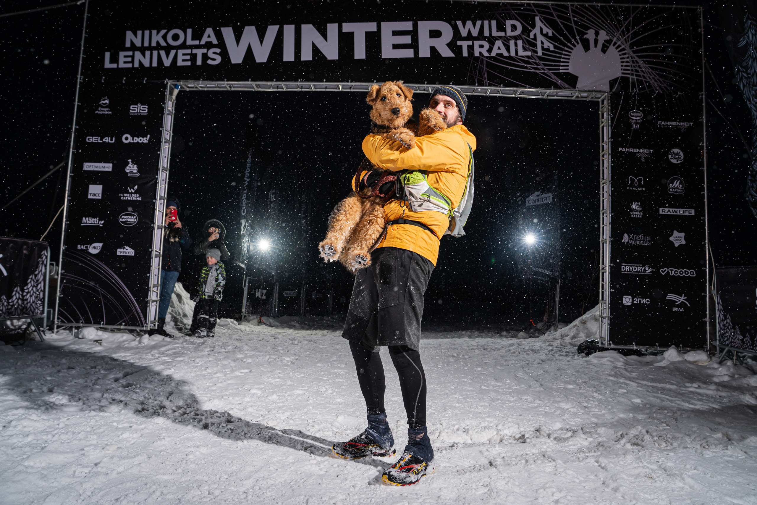 Съемка Nikola Lenivets Winter Wild Trail. Спортивный и репортажный фотограф Иван Счетчиков