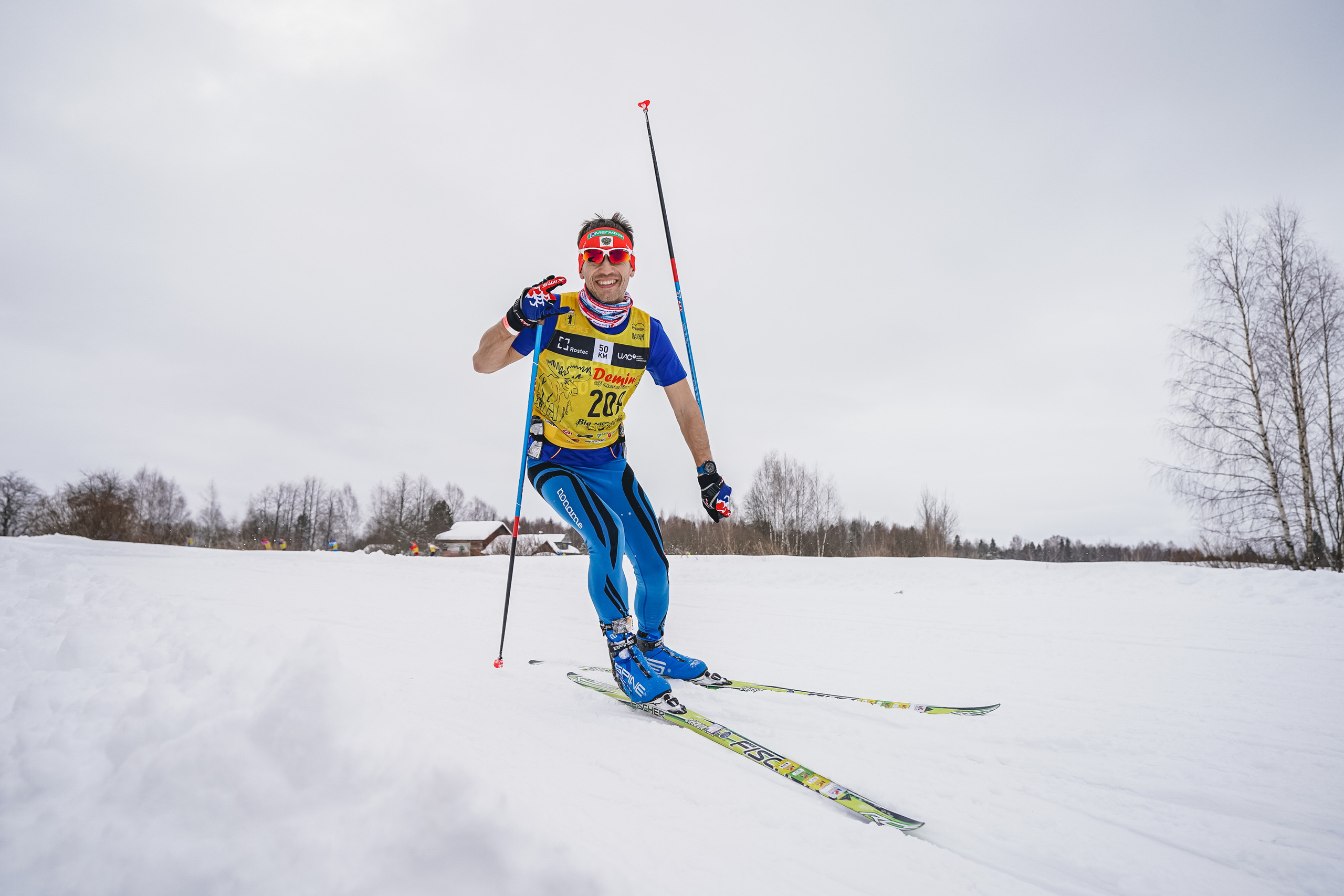 Деминский лыжный марафон. Спортивный и репортажный фотограф Иван Счетчиков