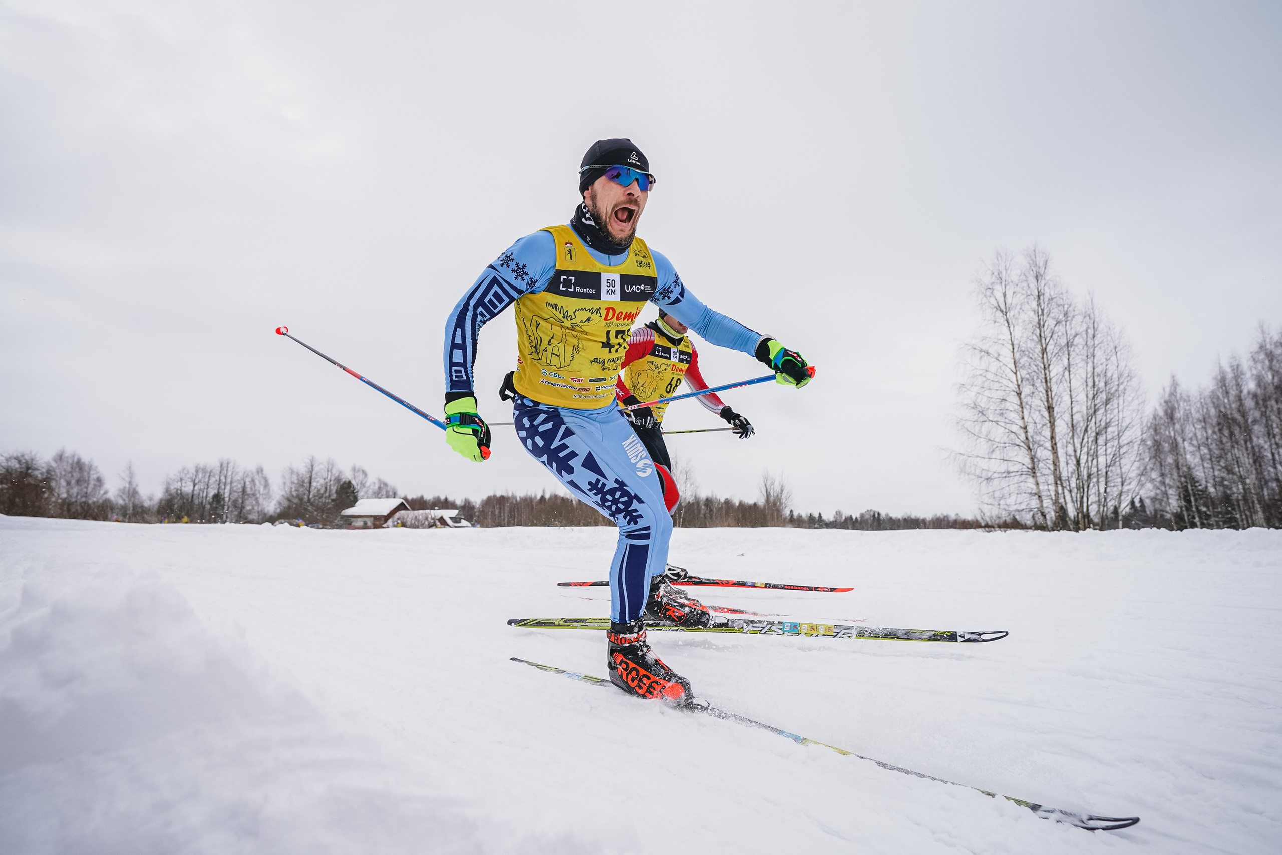 Деминский лыжный марафон. Спортивный и репортажный фотограф Иван Счетчиков