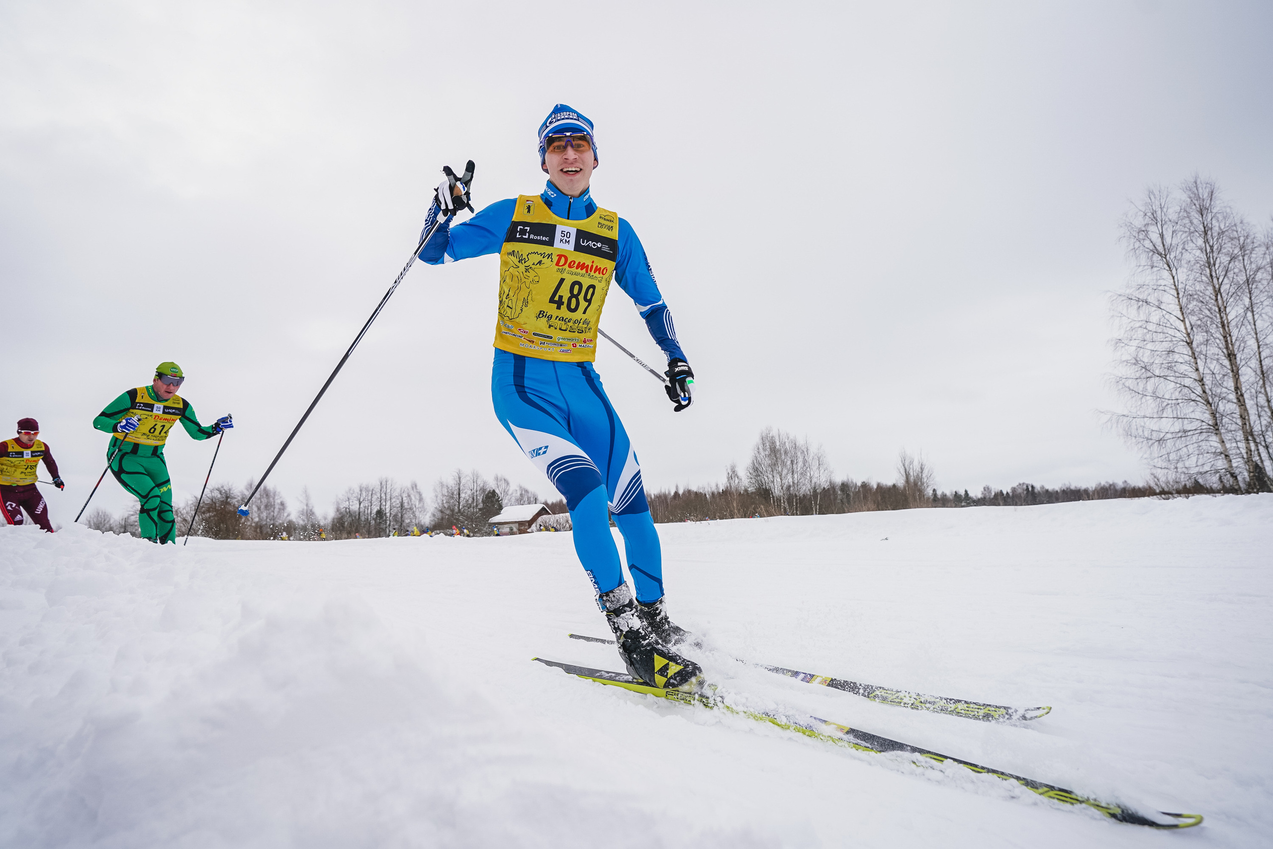 Деминский лыжный марафон. Спортивный и репортажный фотограф Иван Счетчиков