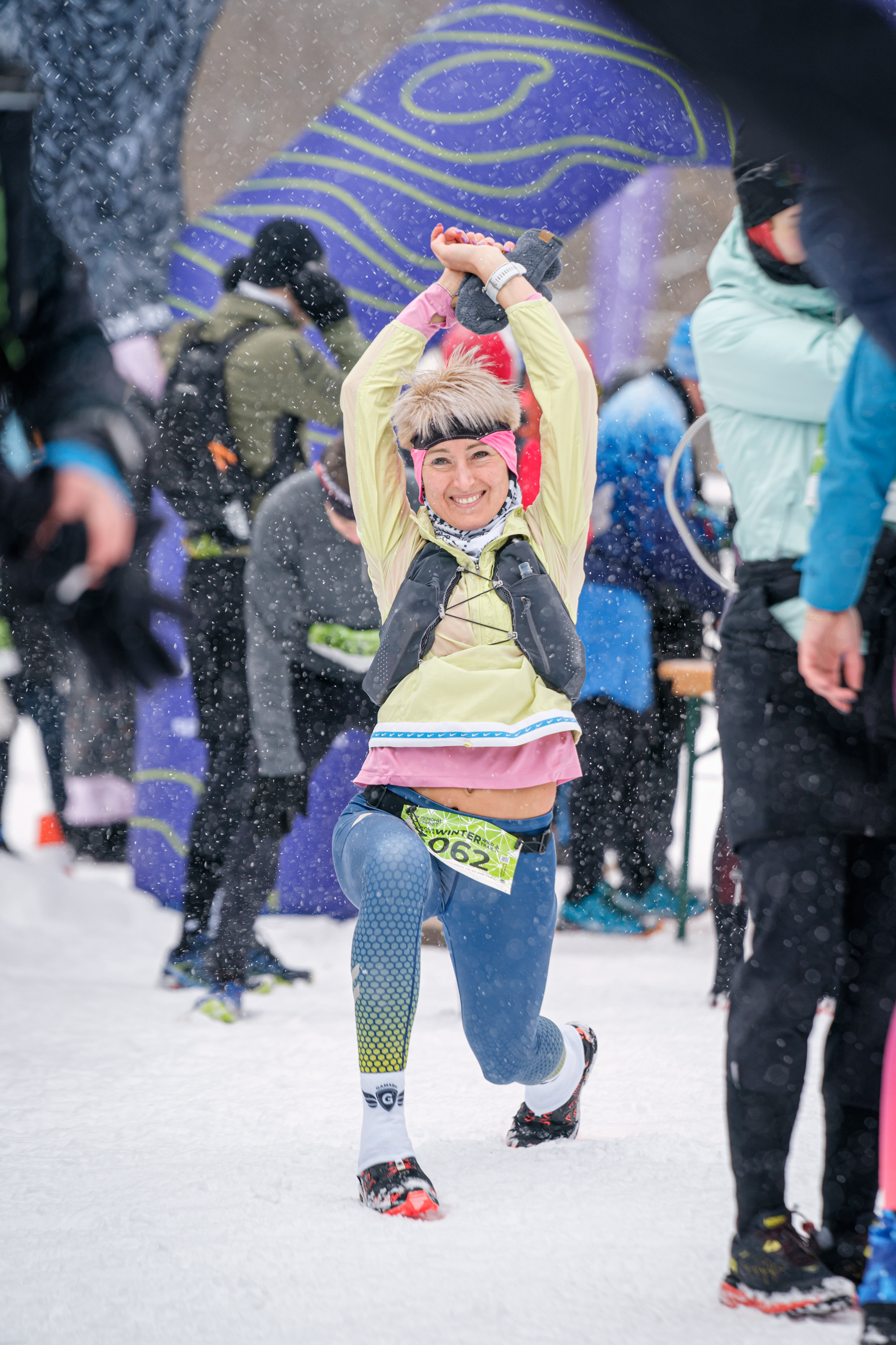 Съемка Nikola Lenivets Winter Wild Trail. Спортивный и репортажный фотограф Иван Счетчиков