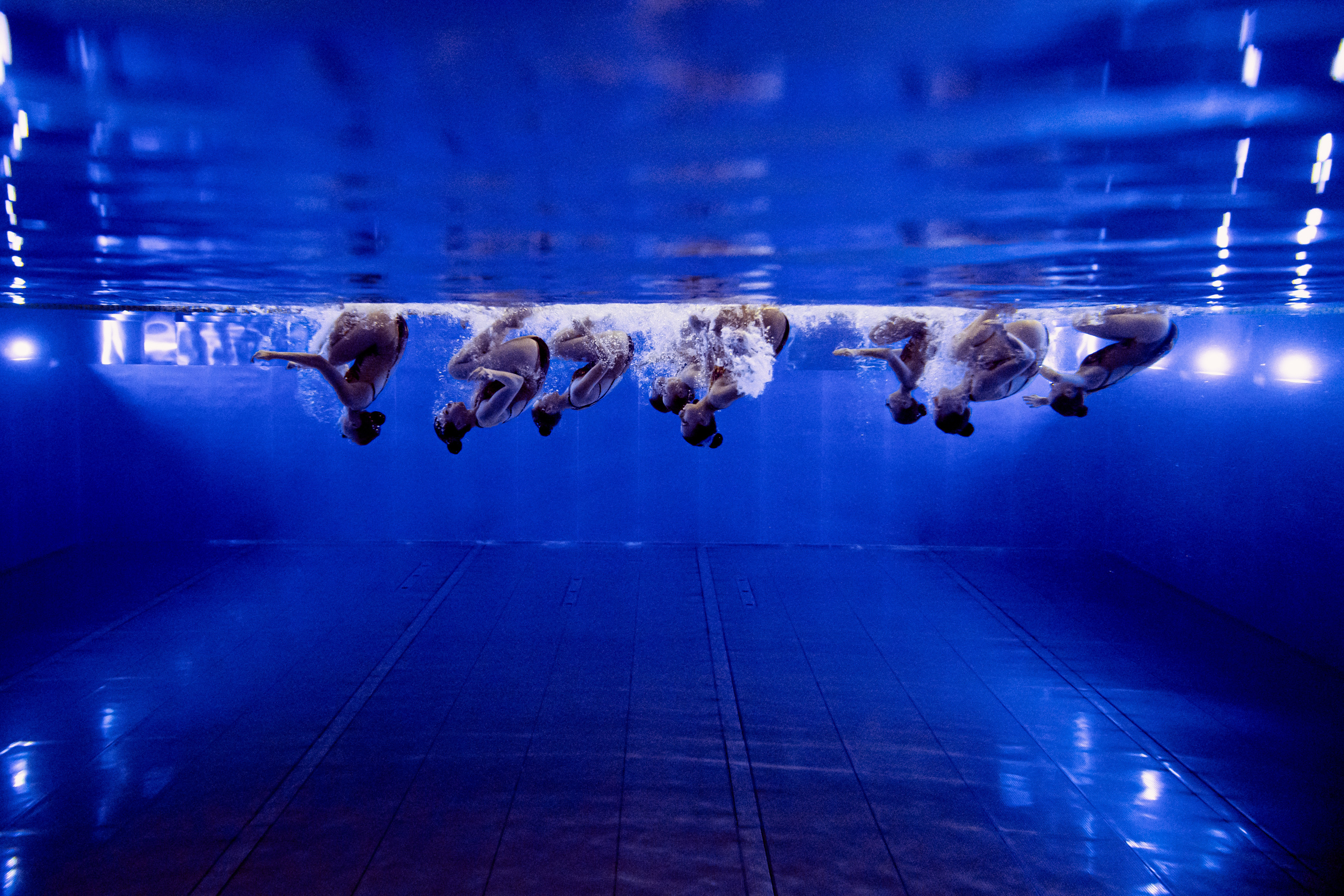 Соревнования по синхронному плаванию KitCup. Спортивный и репортажный фотограф Иван Счетчиков