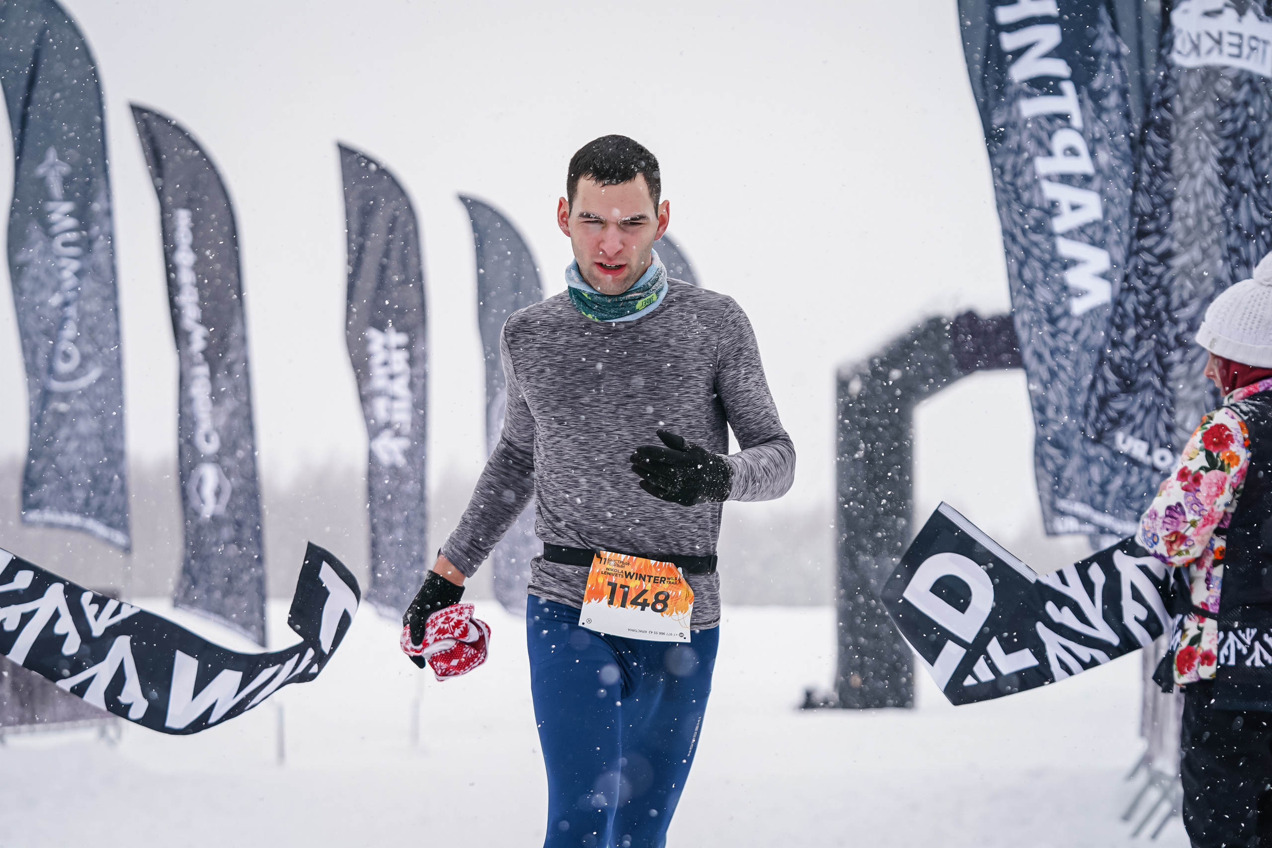 Съемка Nikola Lenivets Winter Wild Trail. Спортивный и репортажный фотограф Иван Счетчиков