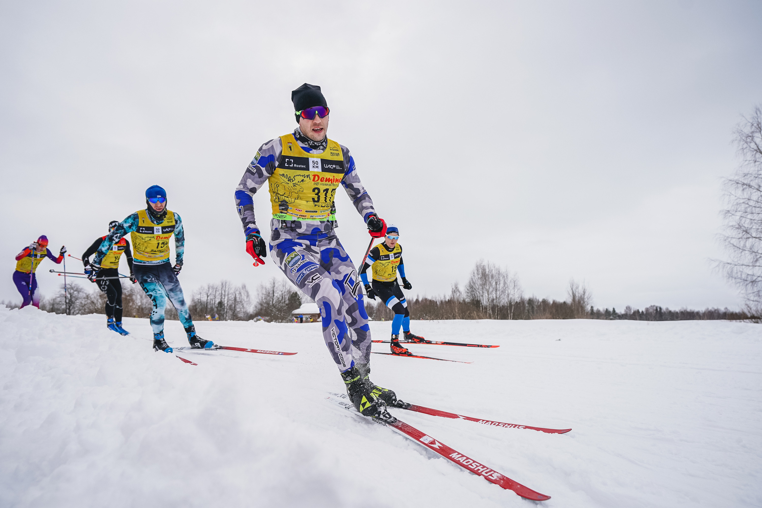 Деминский лыжный марафон. Спортивный и репортажный фотограф Иван Счетчиков