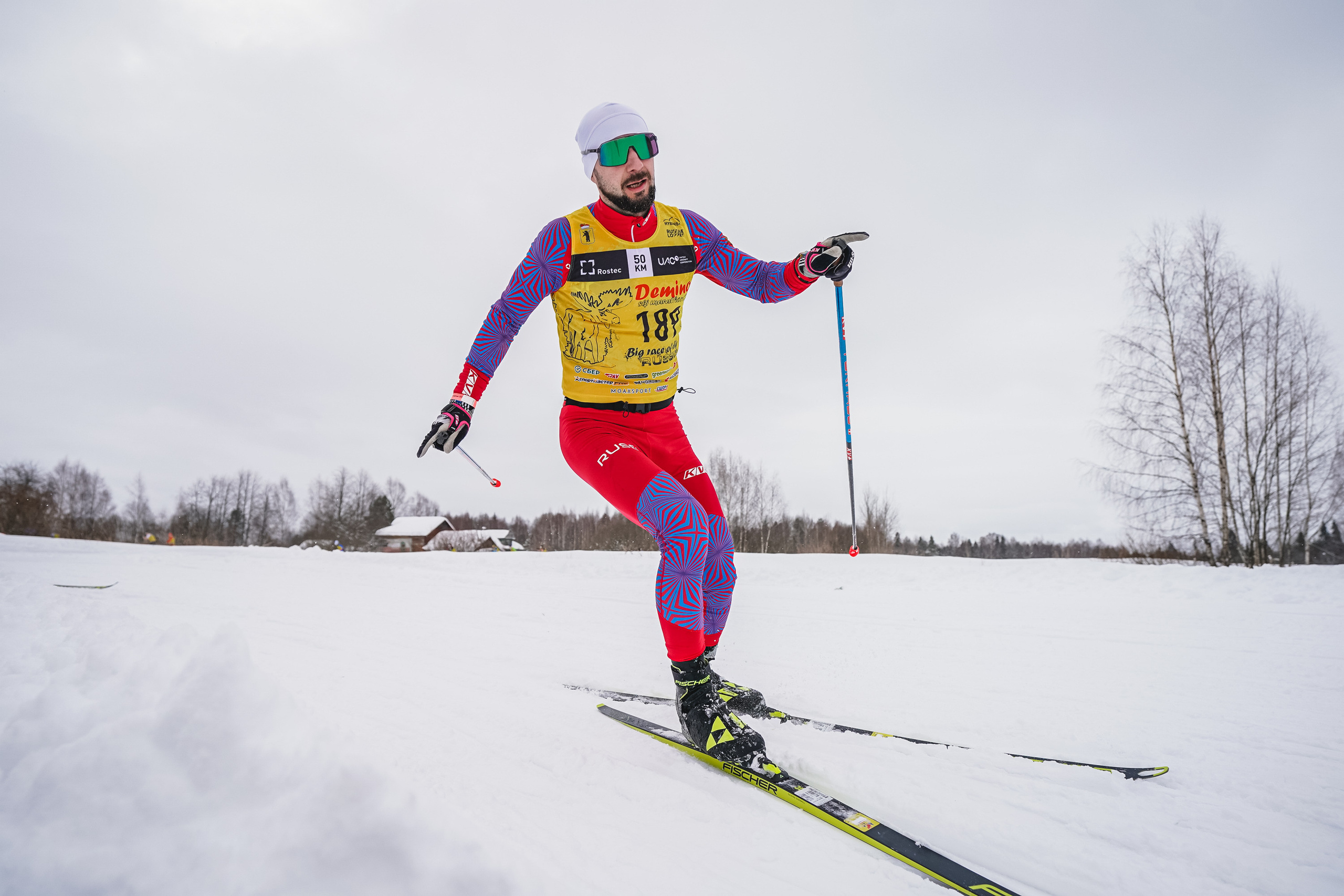 Деминский лыжный марафон. Спортивный и репортажный фотограф Иван Счетчиков