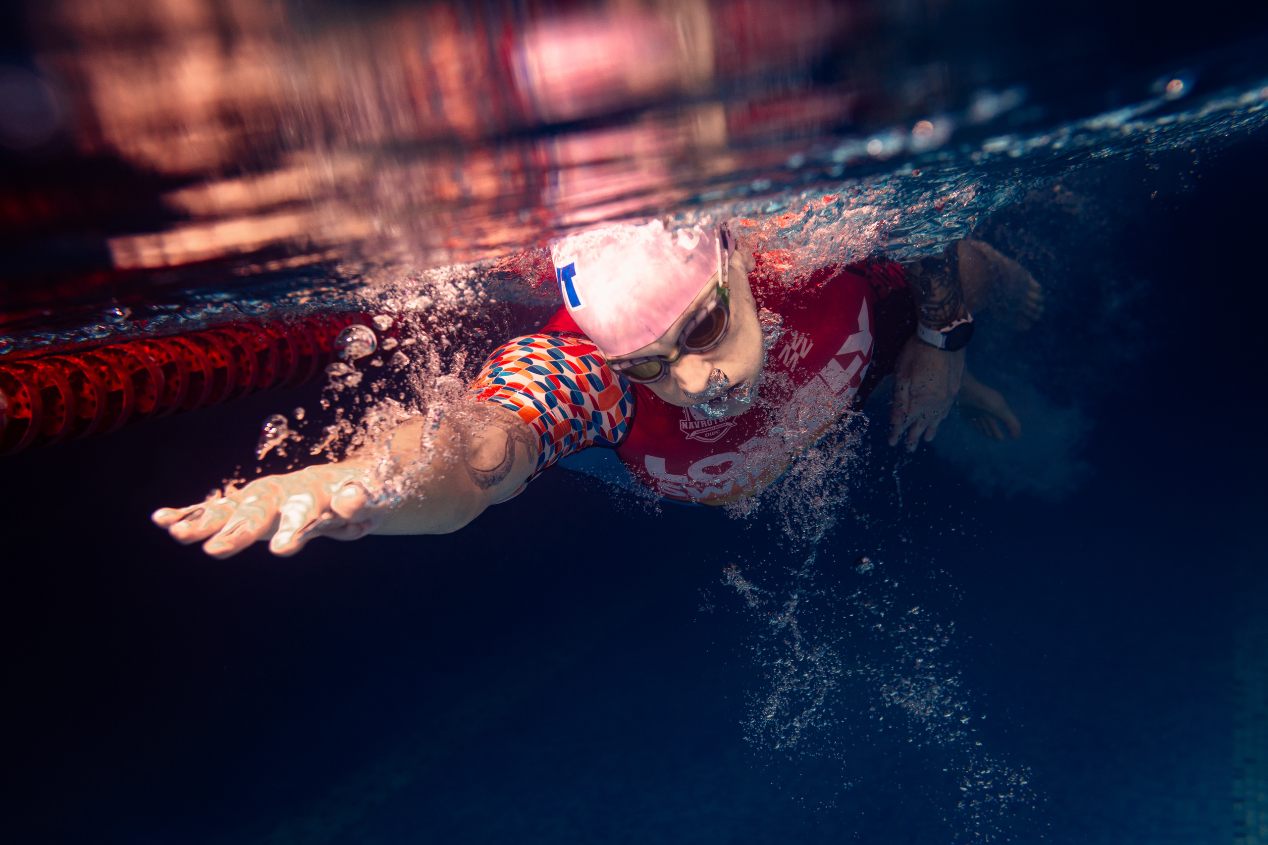 Подводная съемка в бассейне на соревнованиях. Спортивный и репортажный фотограф Иван Счетчиков