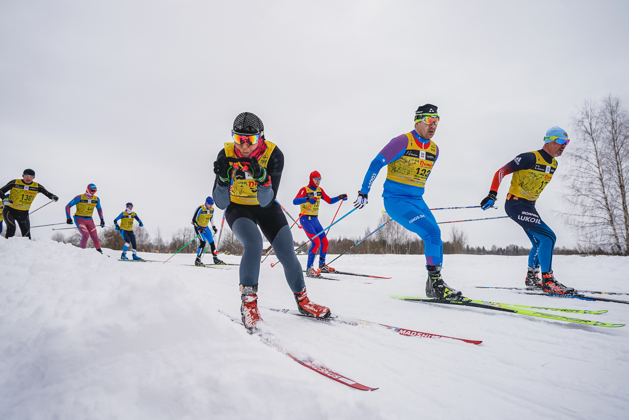 Деминский лыжный марафон. Спортивный и репортажный фотограф Иван Счетчиков