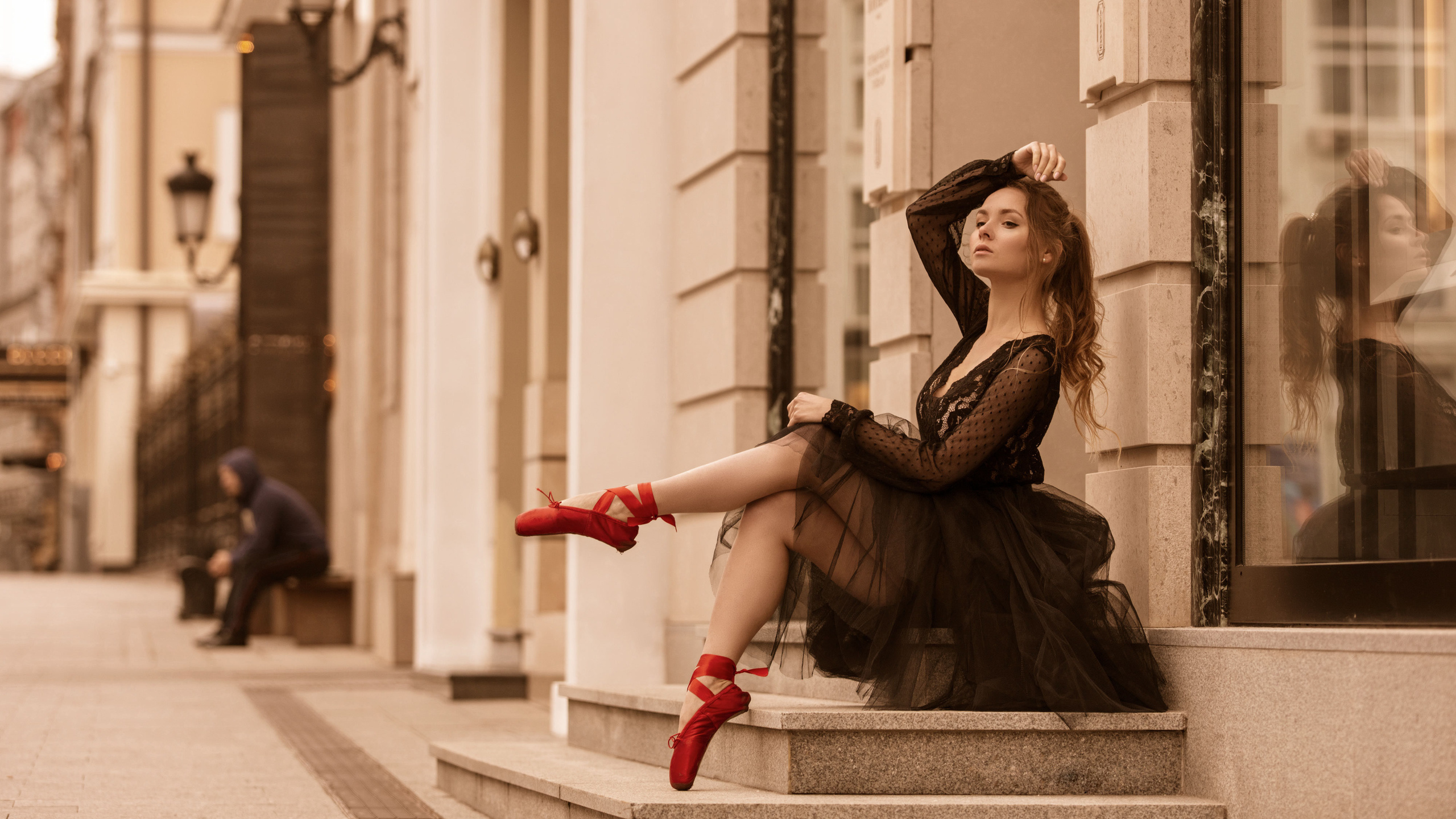 Красный цвет. Танцы и балет, эротика, ню фотосессии в Москве. Valius Werwolf