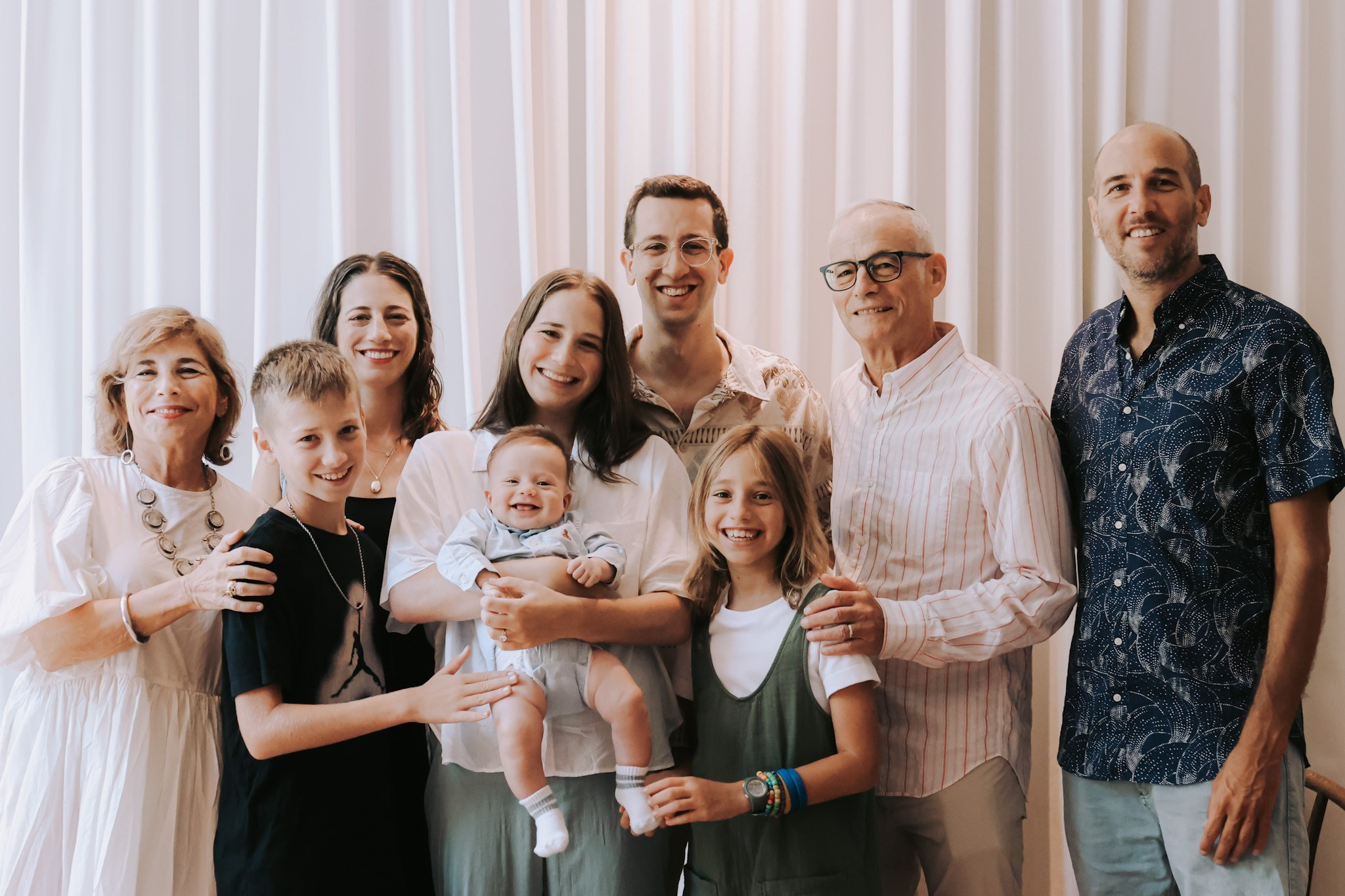 Baby celebration, September 2025. Photographer in Israel Alice Milchin