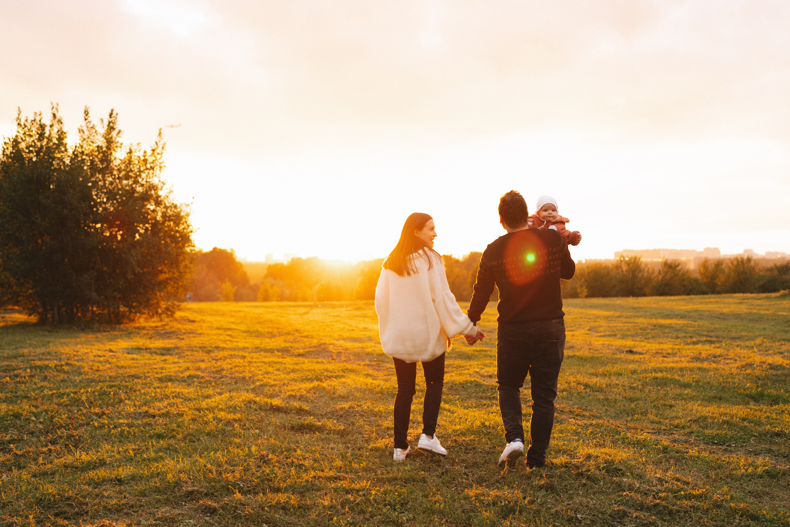 Гоша, Марина, Анюта. Семейный фотограф Валерия Фабричникова, Москва