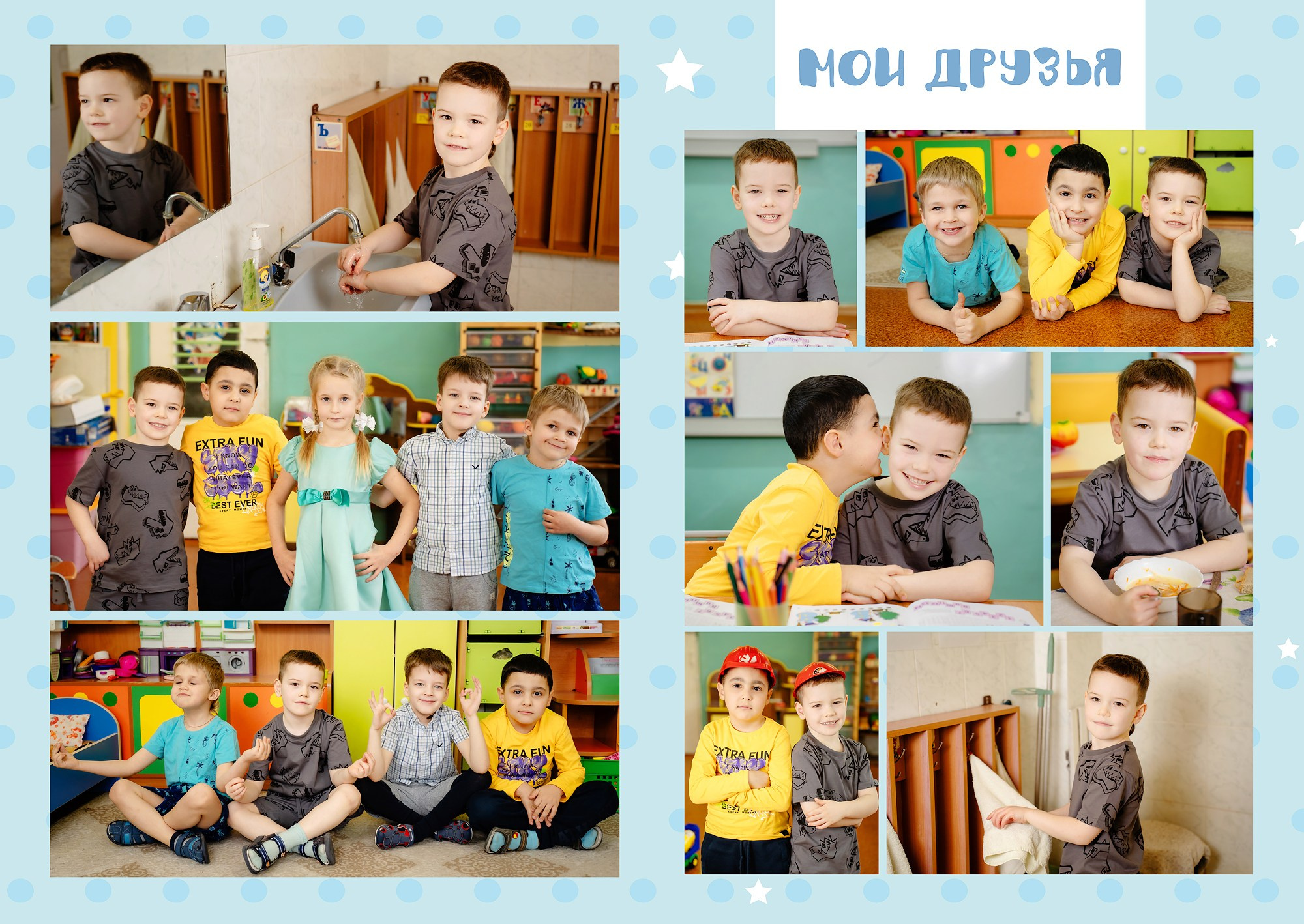 Дизайн альбомов Детский сад. Детский и Школьный фотограф во Владивостоке. Выпускные альбомы