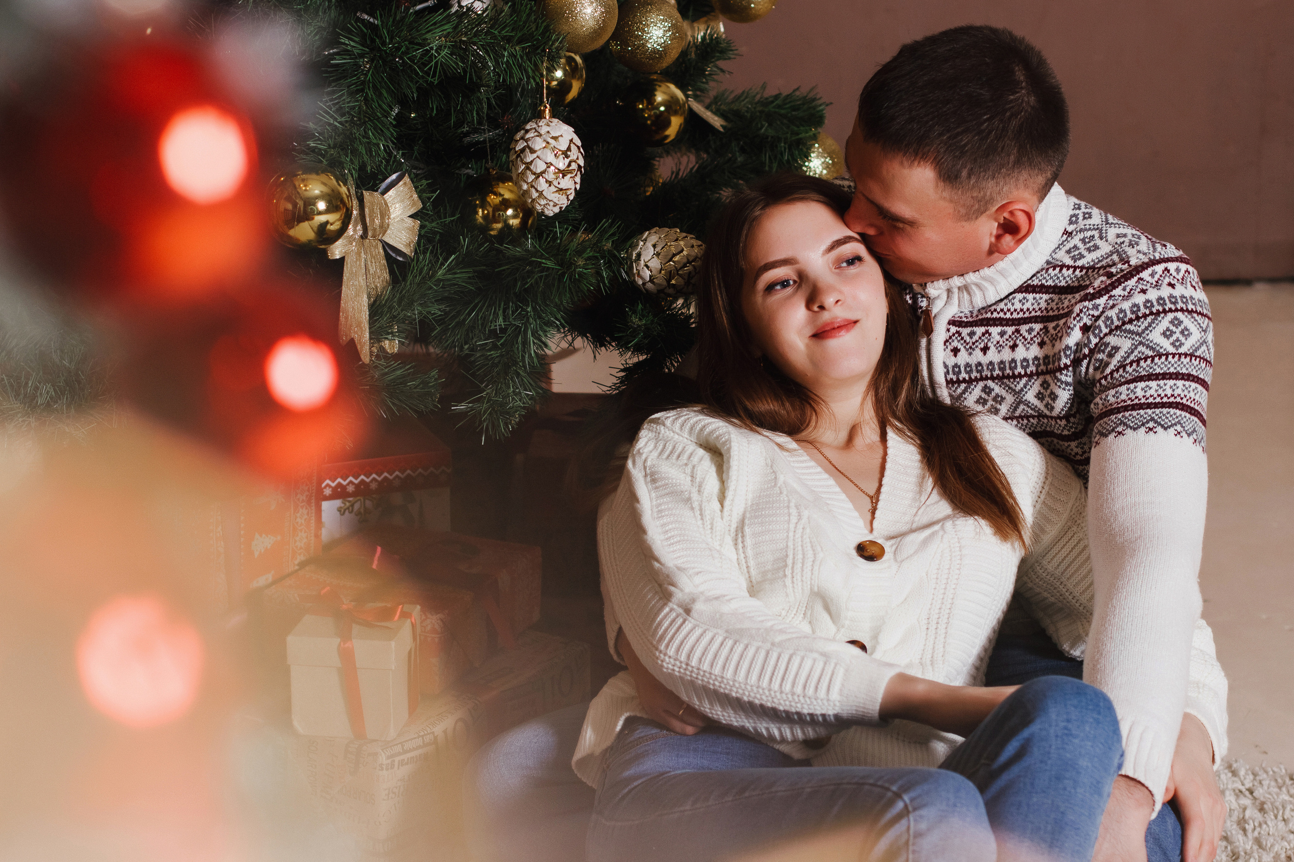 Новогодняя лав стори. Контентный фотограф в Перми Натали Кытманова