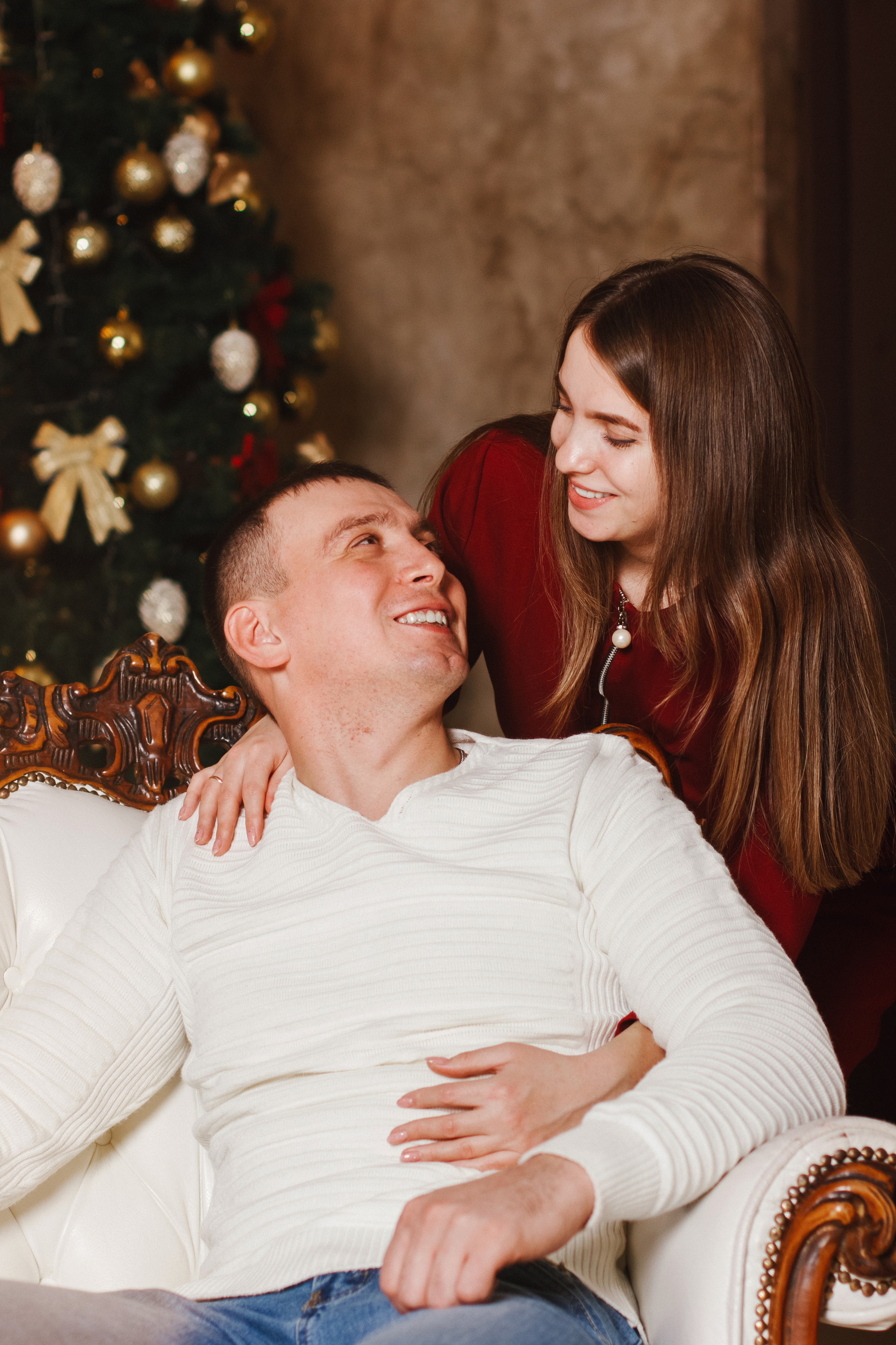 Новогодняя лав стори. Контентный фотограф в Перми Натали Кытманова