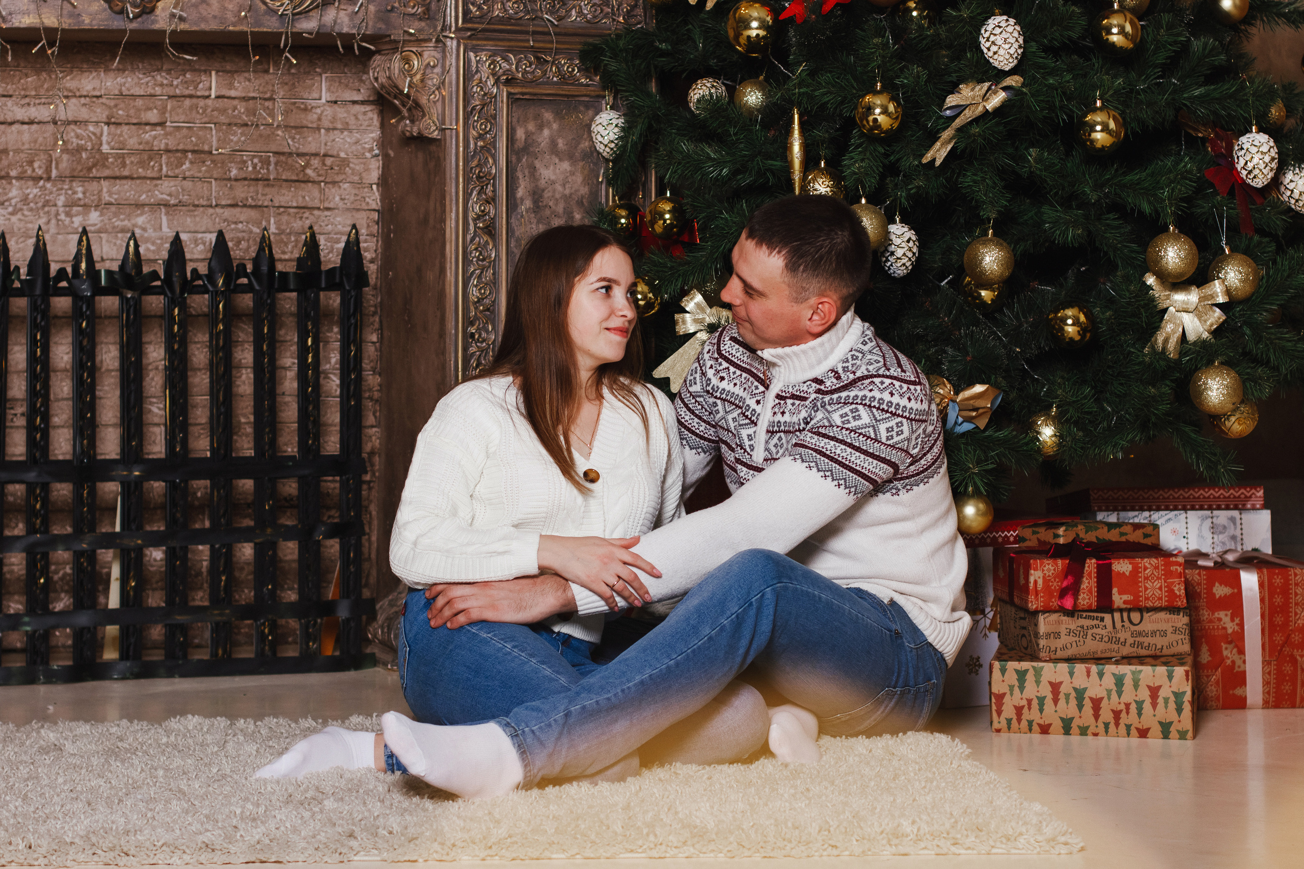 Новогодняя лав стори. Контентный фотограф в Перми Натали Кытманова