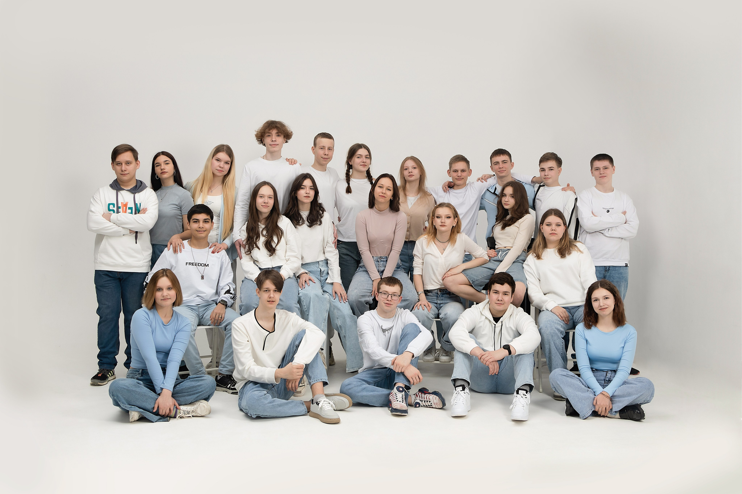 Съёмка в студии. Выпускные альбомы «Эврика» в Нижнем Новгороде