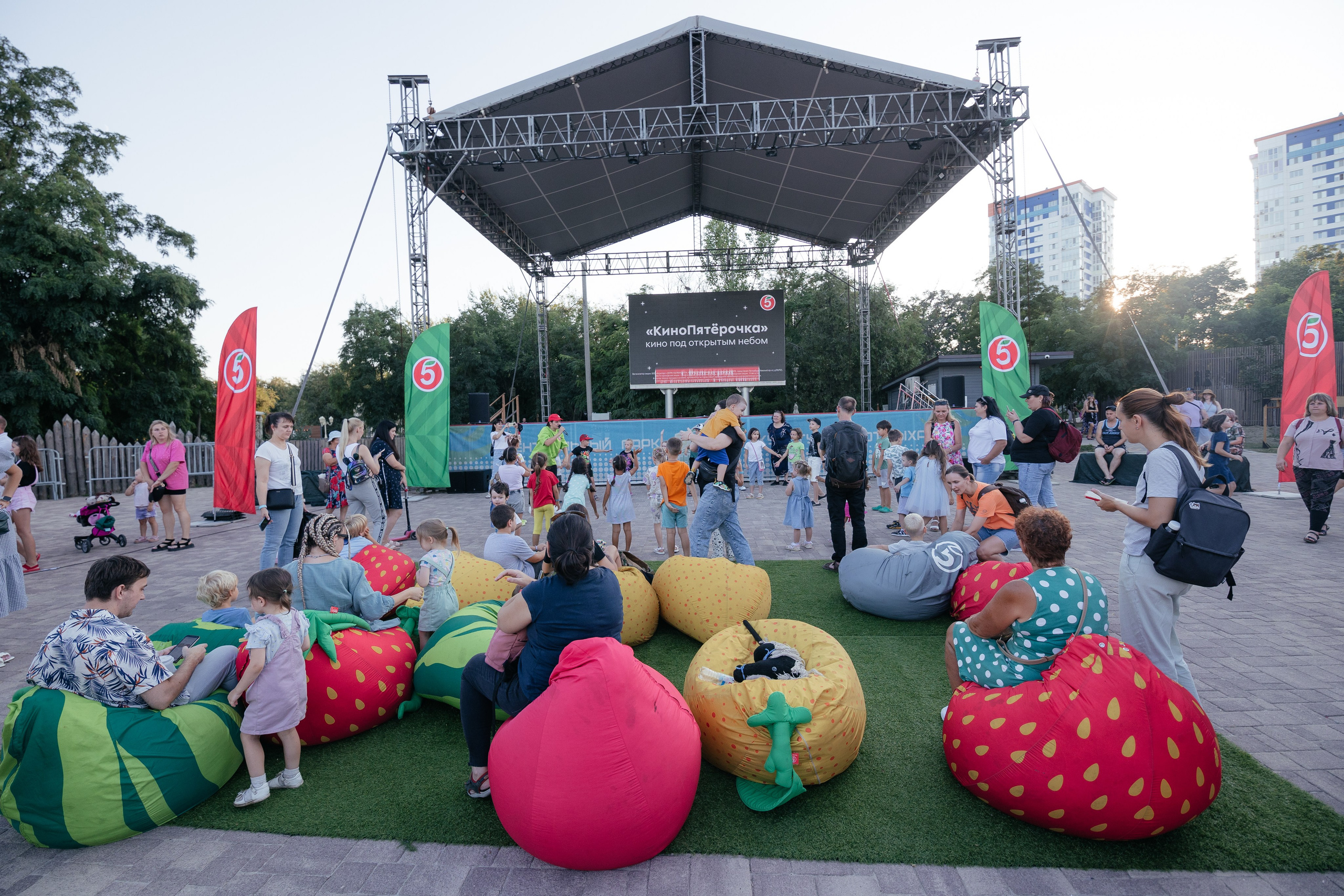 Пятерочка детский праздник. Фотограф Крохин Олег