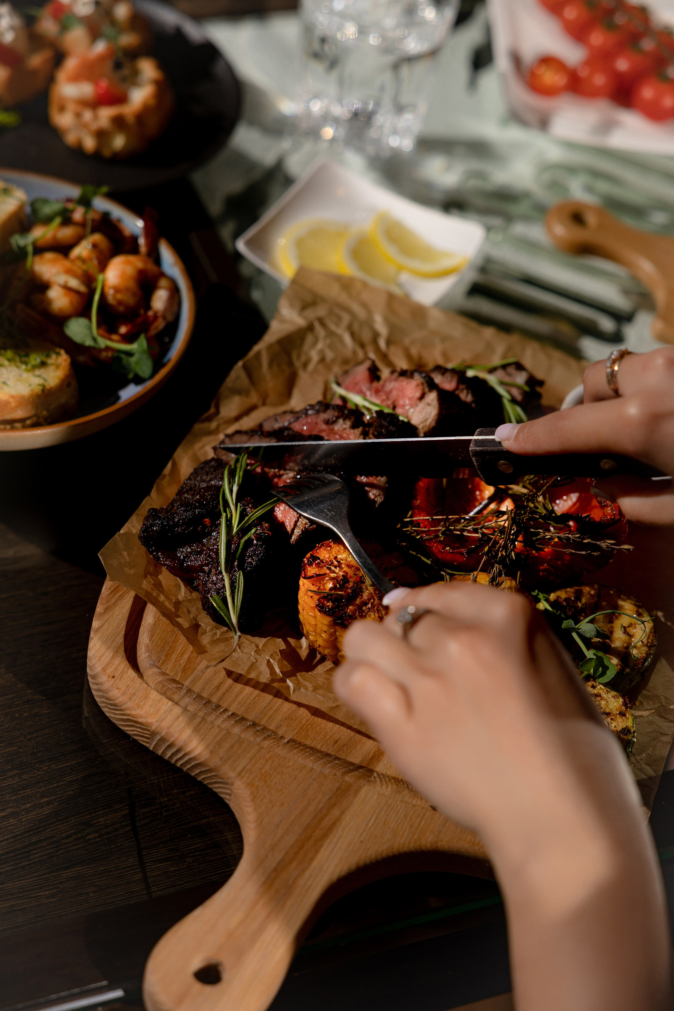 Анна, съёмка для ресторана. Свадебный и портретный фотограф в Миассе Филиппенко Дарья