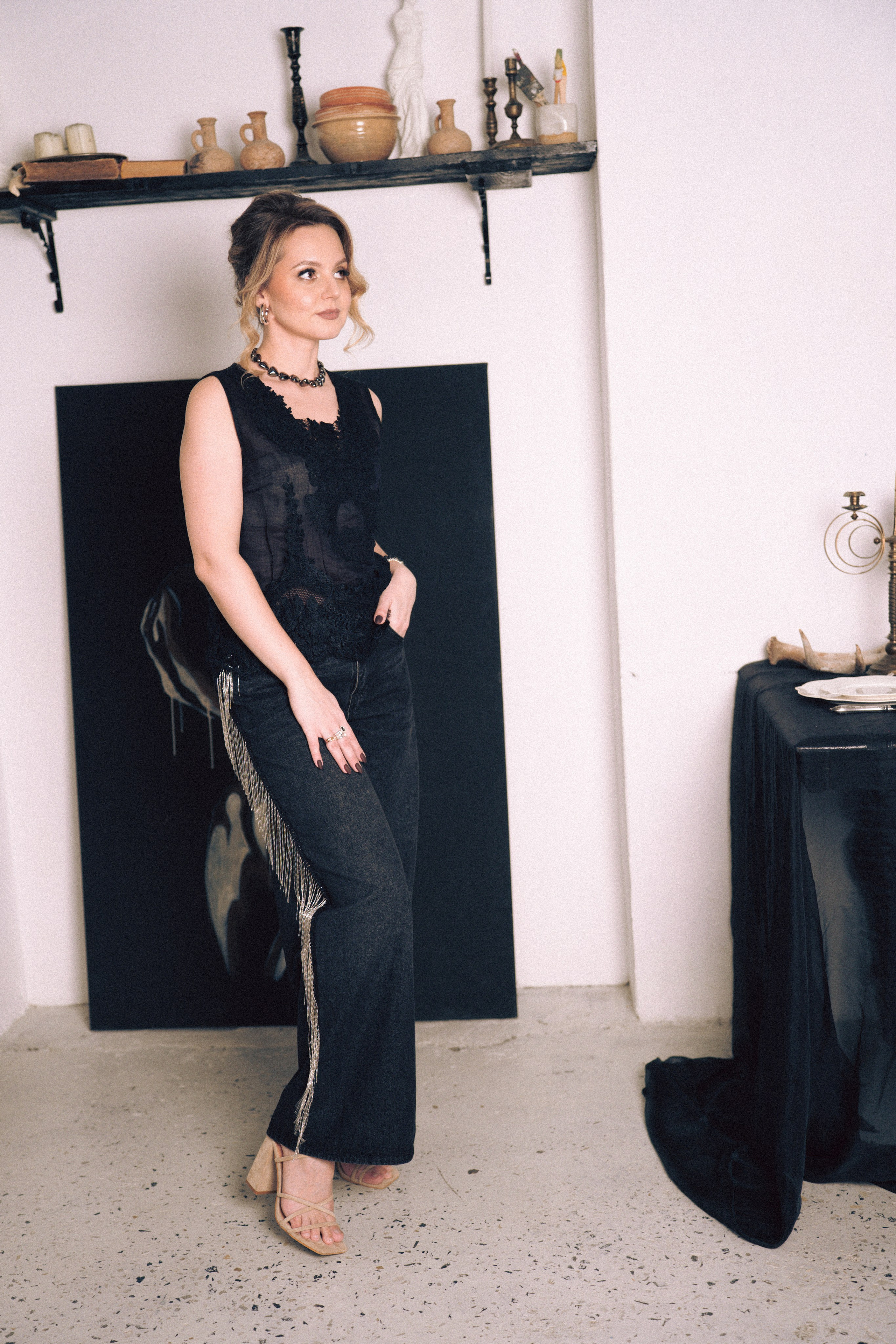 НОВОГОДНЯЯ ФОТОСЕСИИЯ В СТУДИИ ДЛЯ ДЕВУШКИ И ПРОГУЛКА ПО ЧЕРНЫШЕВСКОЙ. Профессиональный фотограф, Санкт-Петербург — Виктория Богомолова