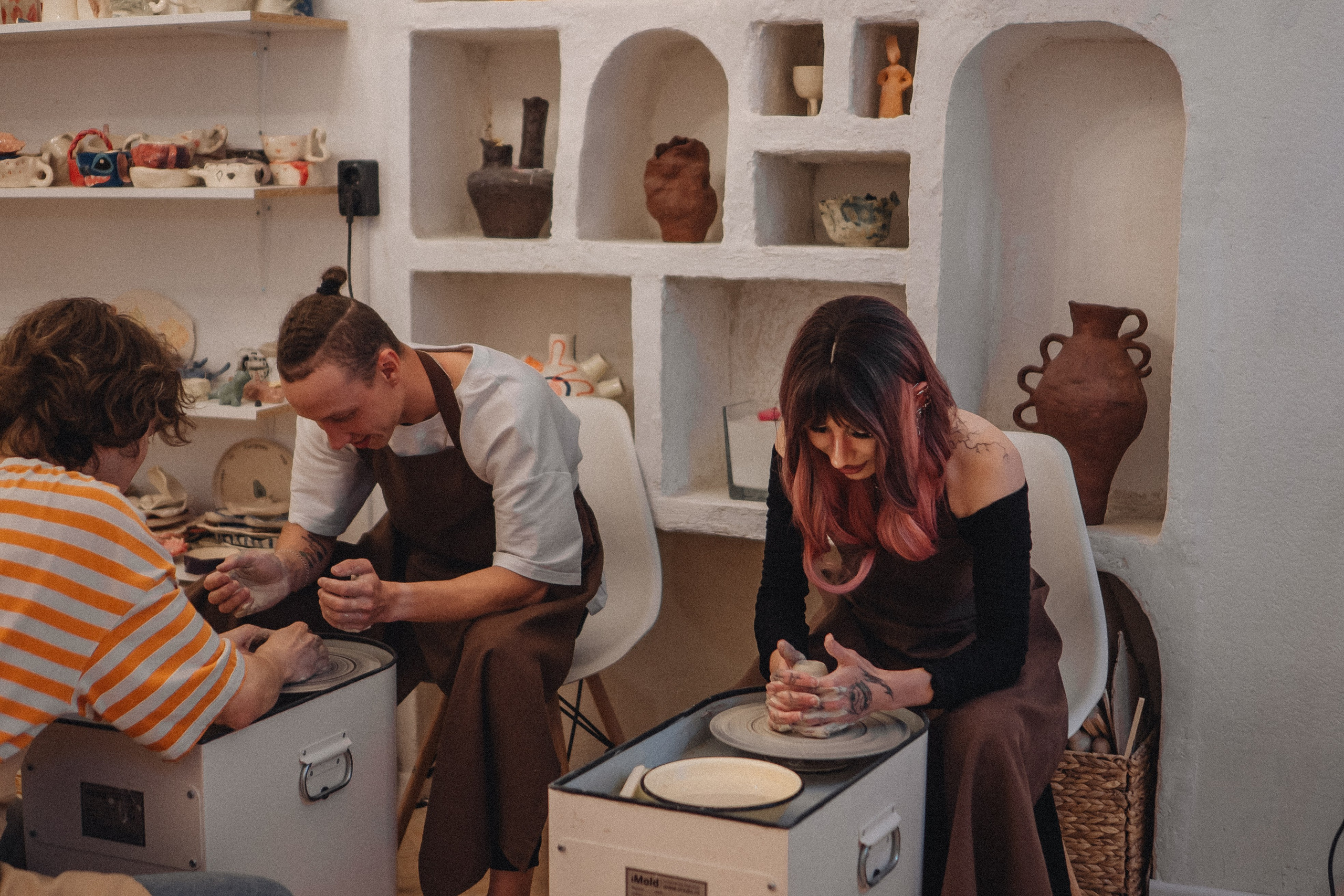 СВИДАНИЕ В ГОНЧАРНОЙ МАСТЕРСКОЙ. Профессиональный фотограф, Санкт-Петербург — Виктория Богомолова