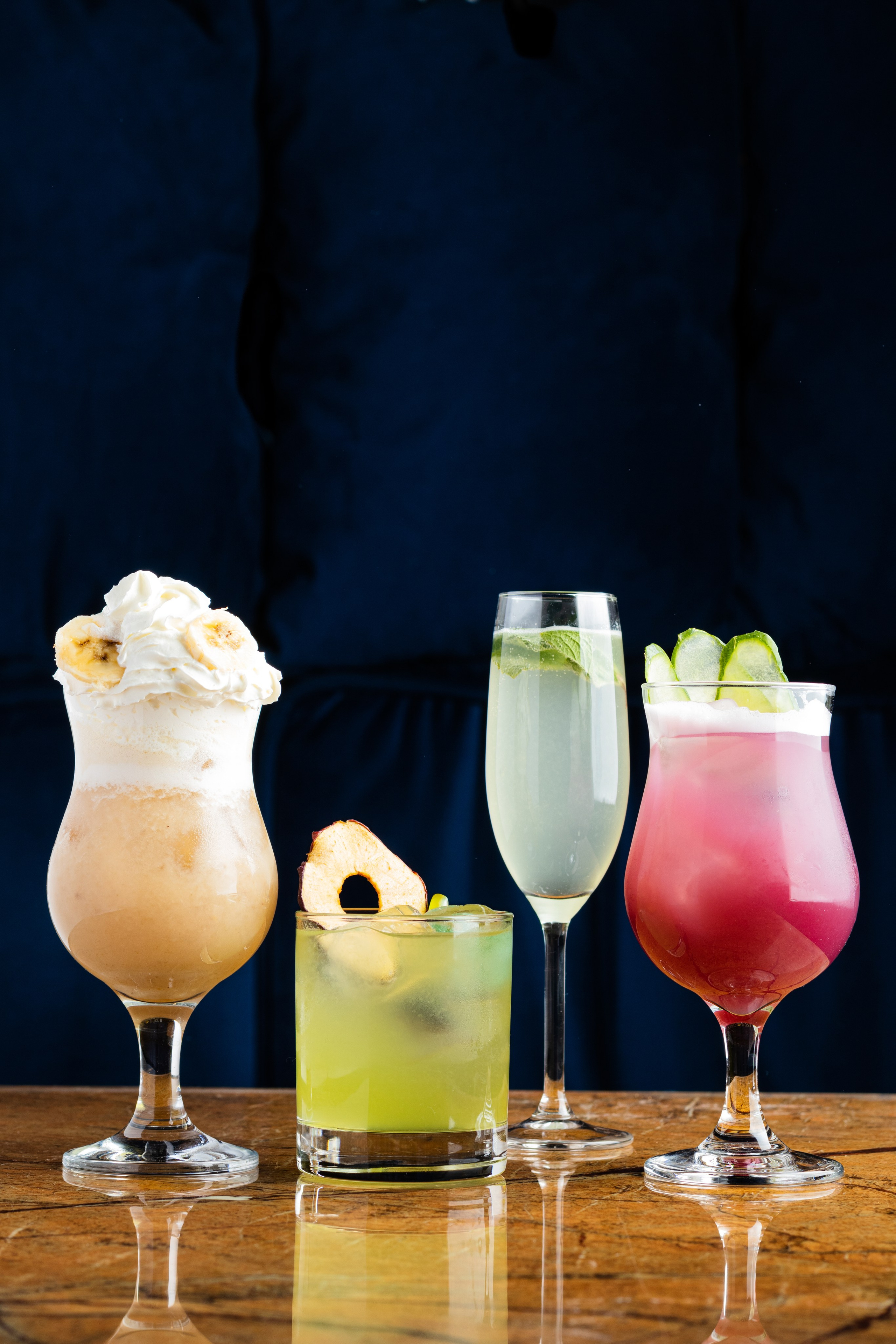 Фото коктейлей для барного меню