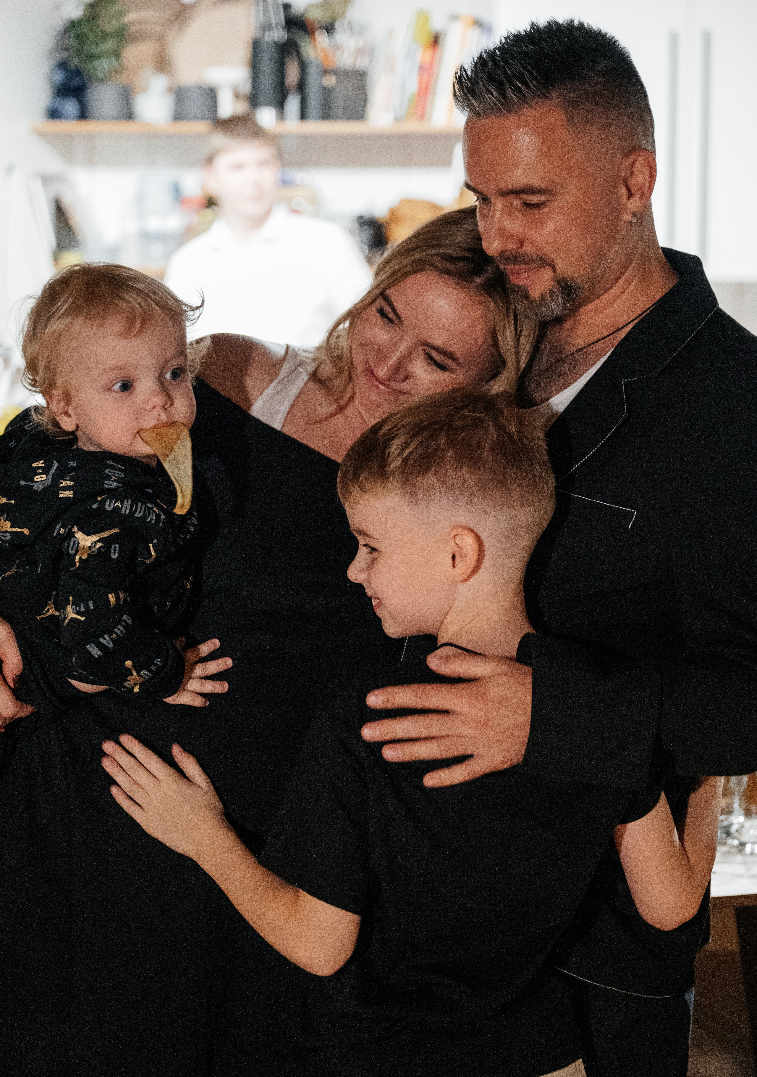 Невероятно атмосферный семейный ужин. Wedding photographer in Moscow and around the world Andrey Medvednikov