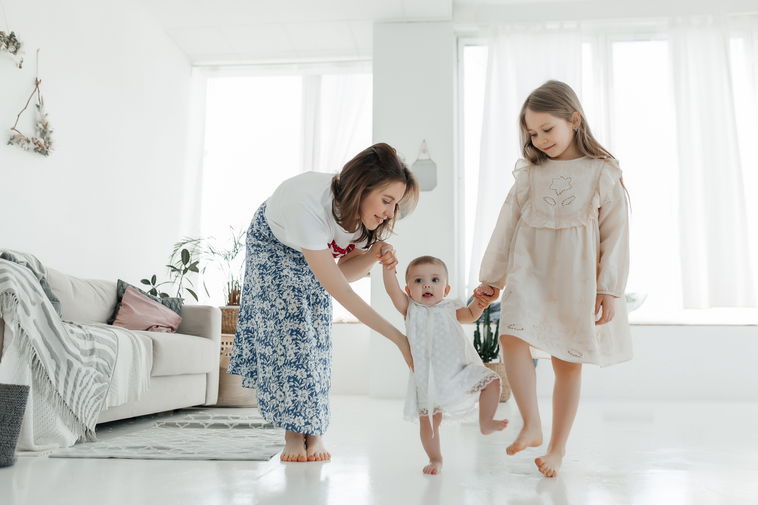 Семейная фотосессия в студии. Фото Радости. Свадебный и семейный фотограф в Москве Юлия Самойлова