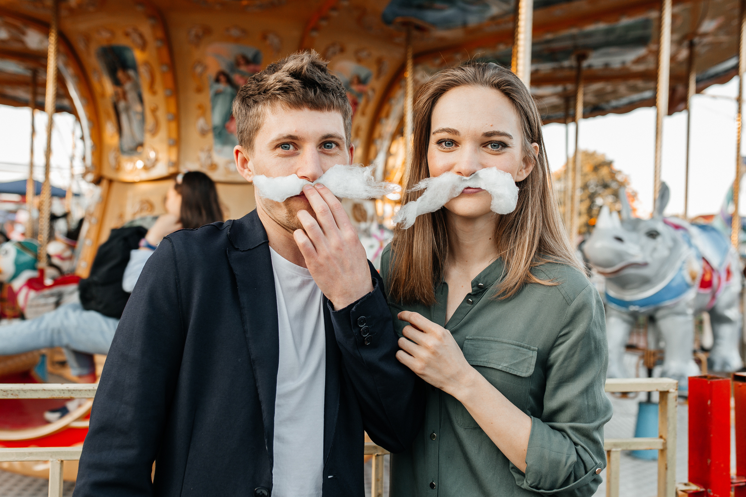 Фотосессия на аттракционах. Фото Радости. Свадебный и семейный фотограф в Москве Юлия Самойлова