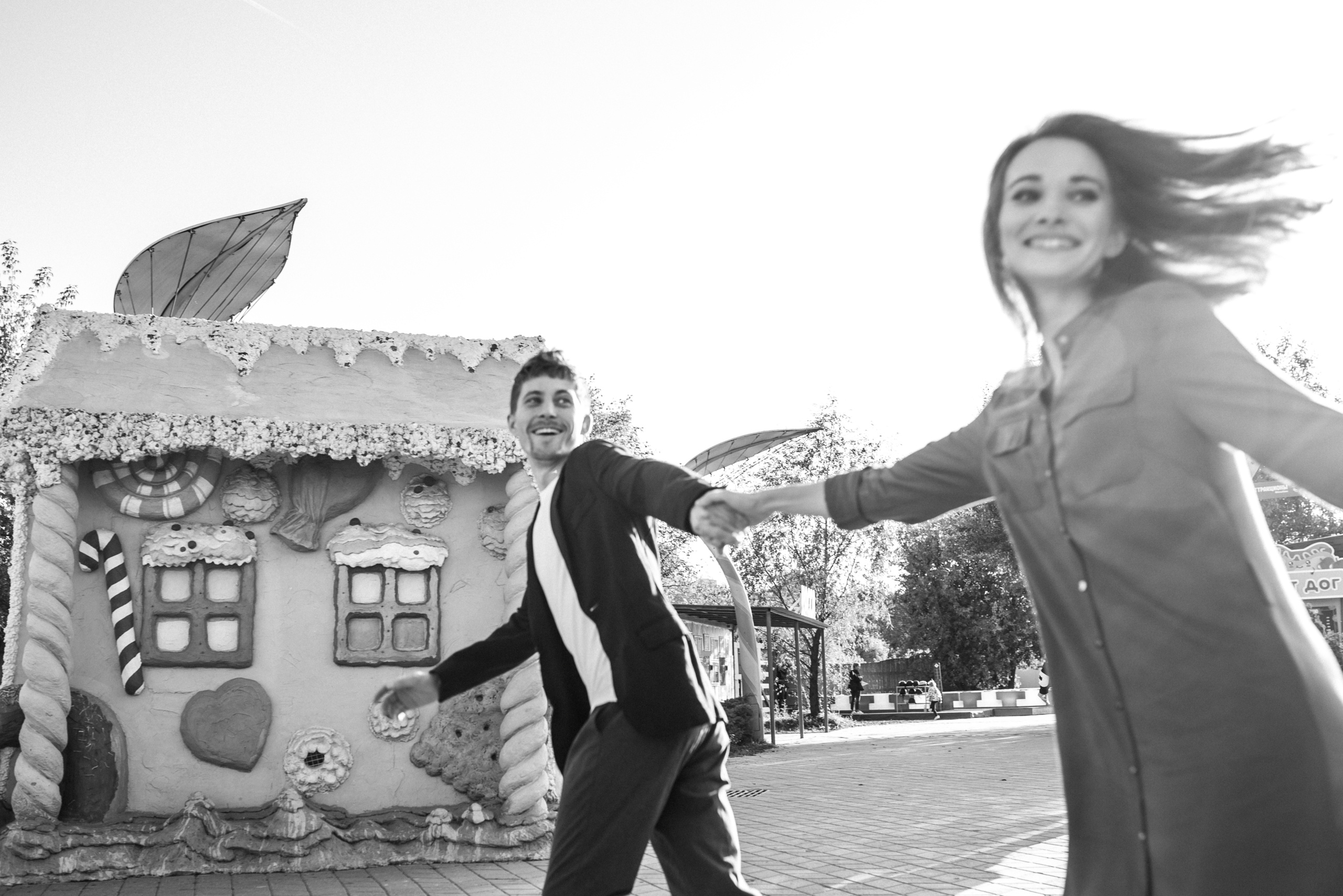 Фотосессия на аттракционах. Фото Радости. Свадебный и семейный фотограф в Москве Юлия Самойлова