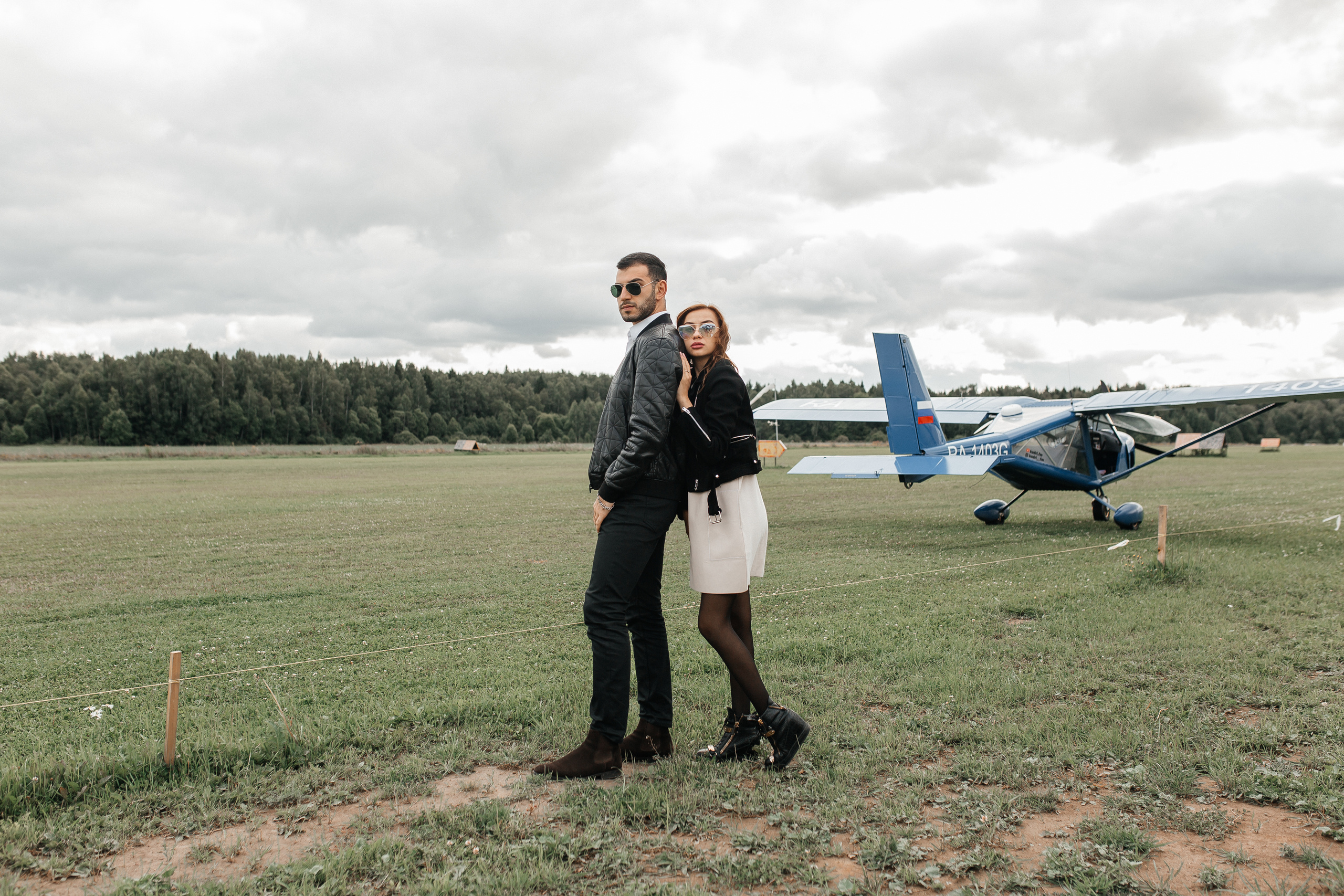 Фотосессия с самолетом. Фото Радости. Свадебный и семейный фотограф в Москве Юлия Самойлова