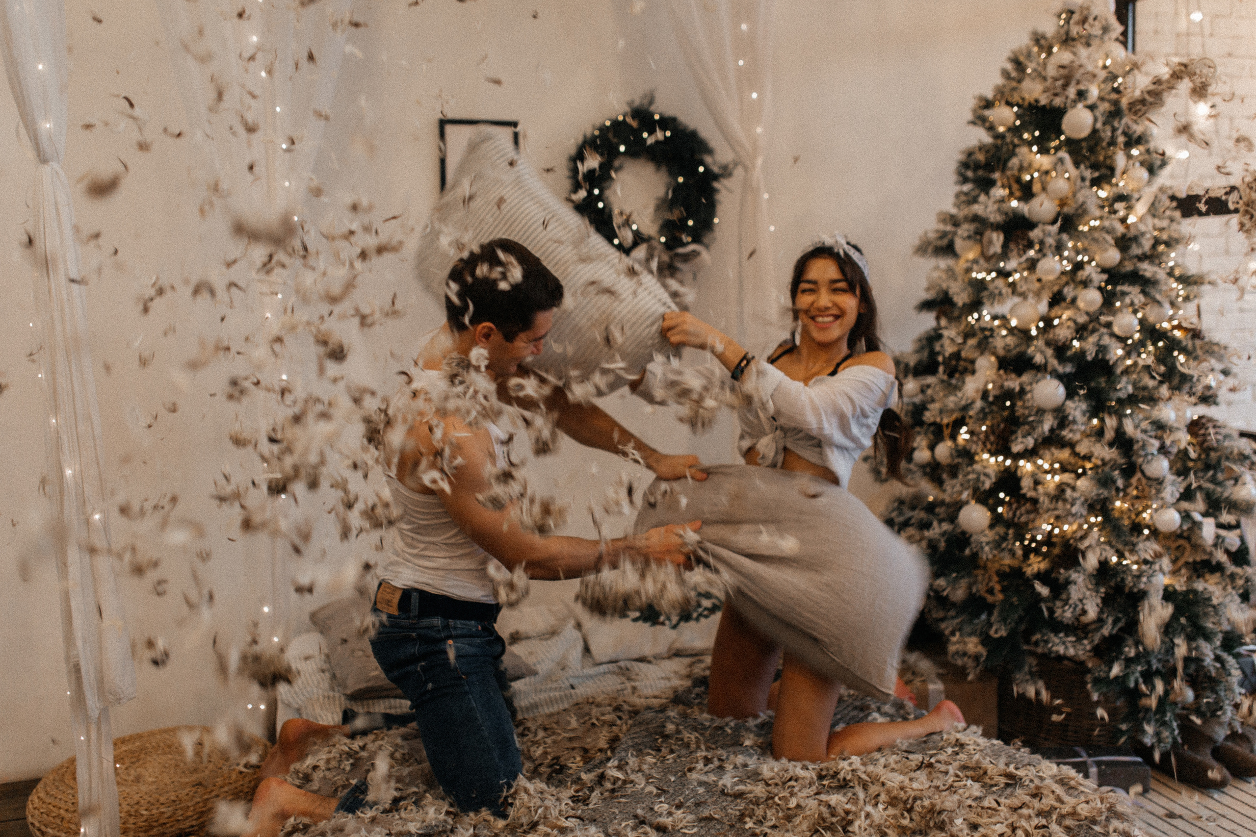 Фотосессия в студии для двоих. Фото Радости. Свадебный и семейный фотограф в Москве Юлия Самойлова