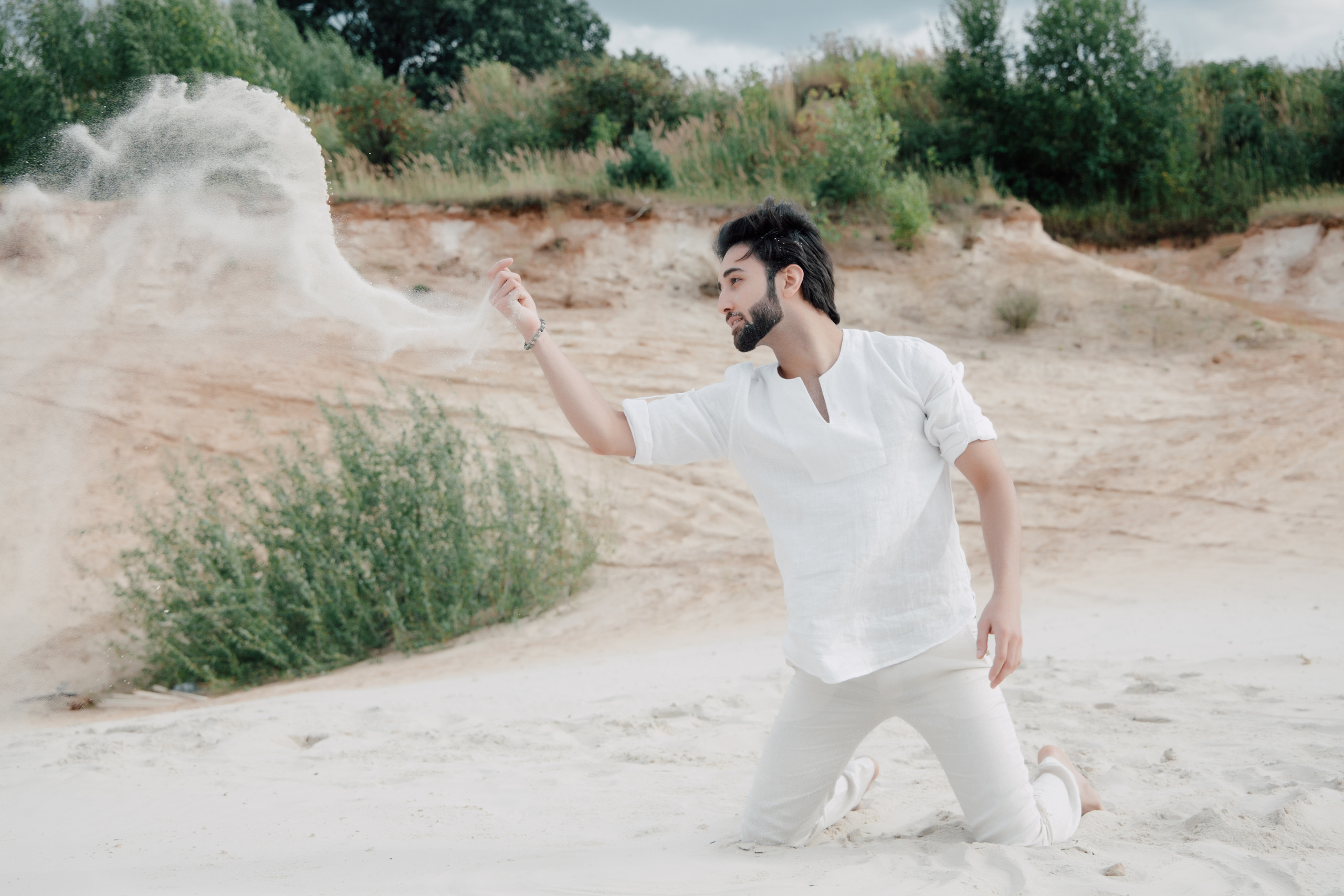 Свадебная фотосессия на песках. Фото Радости. Свадебный и семейный фотограф в Москве Юлия Самойлова