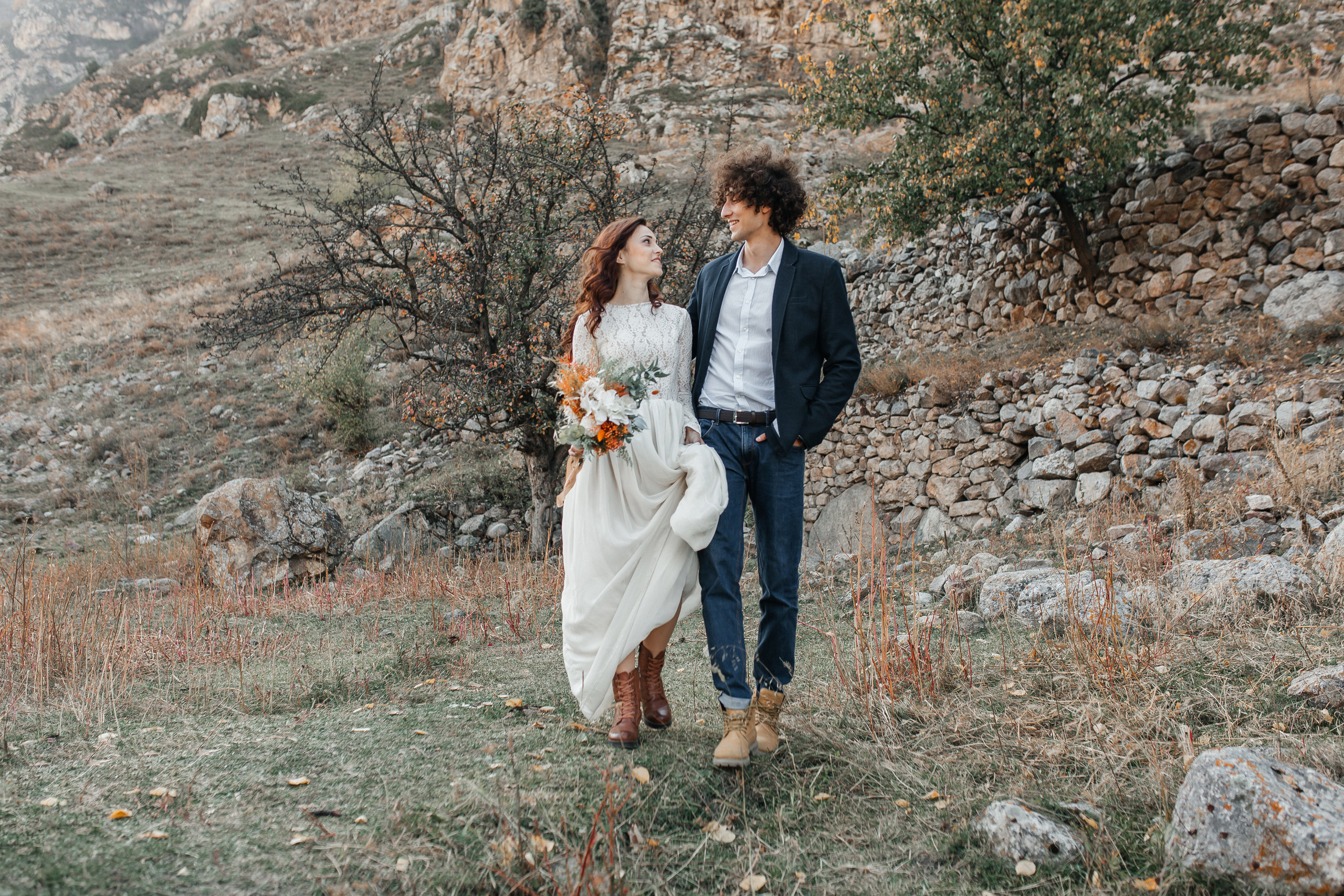 Фотосессия Кавказские горы. Фото Радости. Свадебный и семейный фотограф в Москве Юлия Самойлова