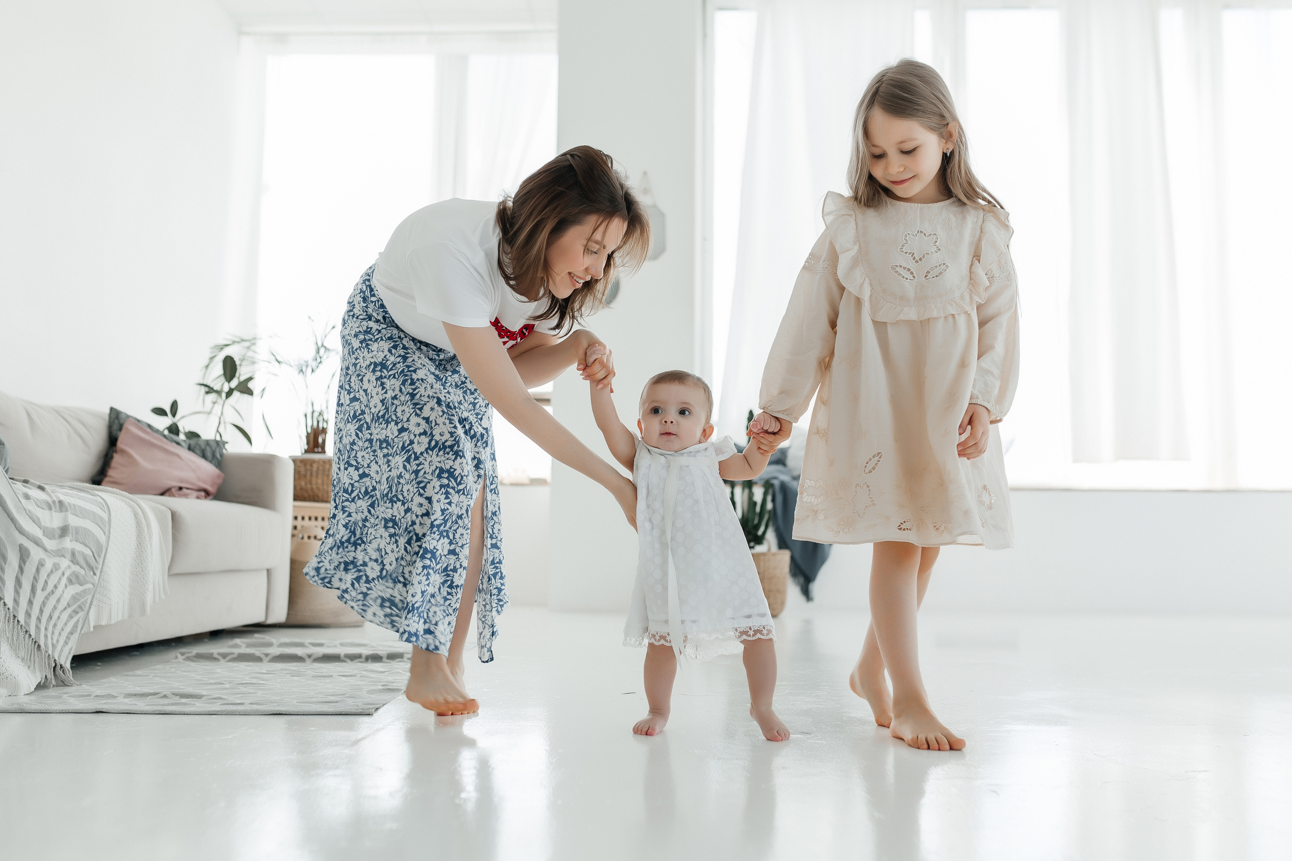 Семейная фотосессия в студии. Фото Радости. Свадебный и семейный фотограф в Москве Юлия Самойлова