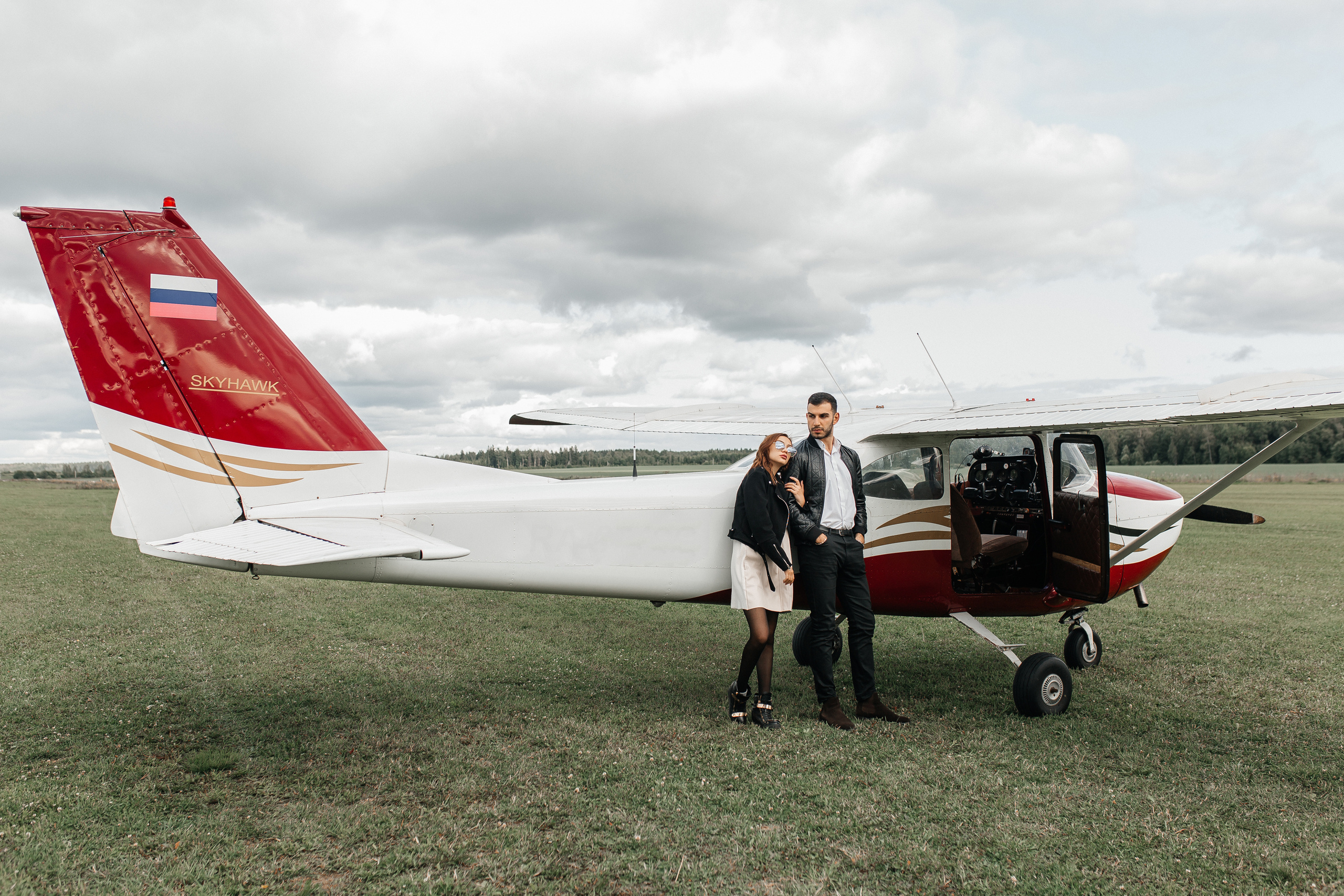 Фотосессия с самолетом. Фото Радости. Свадебный и семейный фотограф в Москве Юлия Самойлова