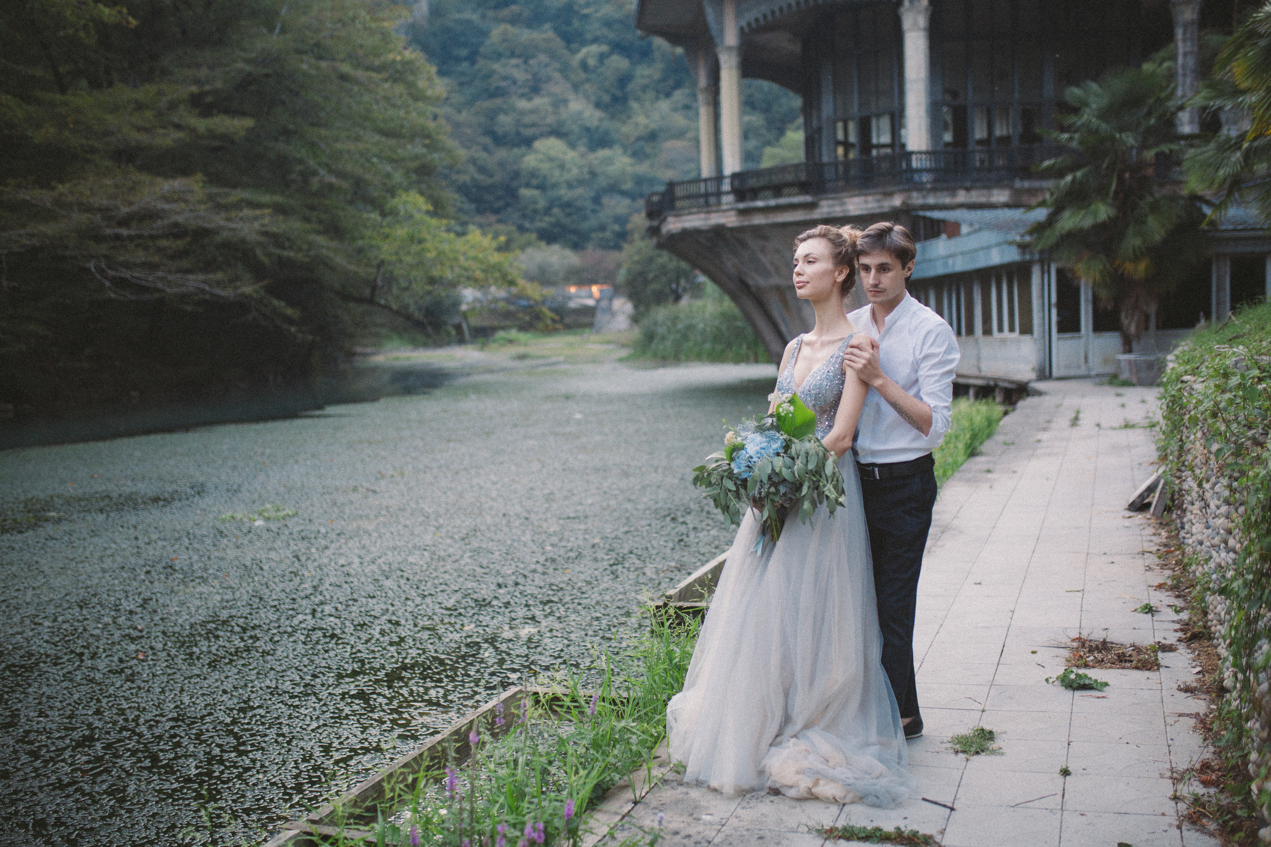 Свадебная фотосессия Абхазия. Фото Радости. Свадебный и семейный фотограф в Москве Юлия Самойлова