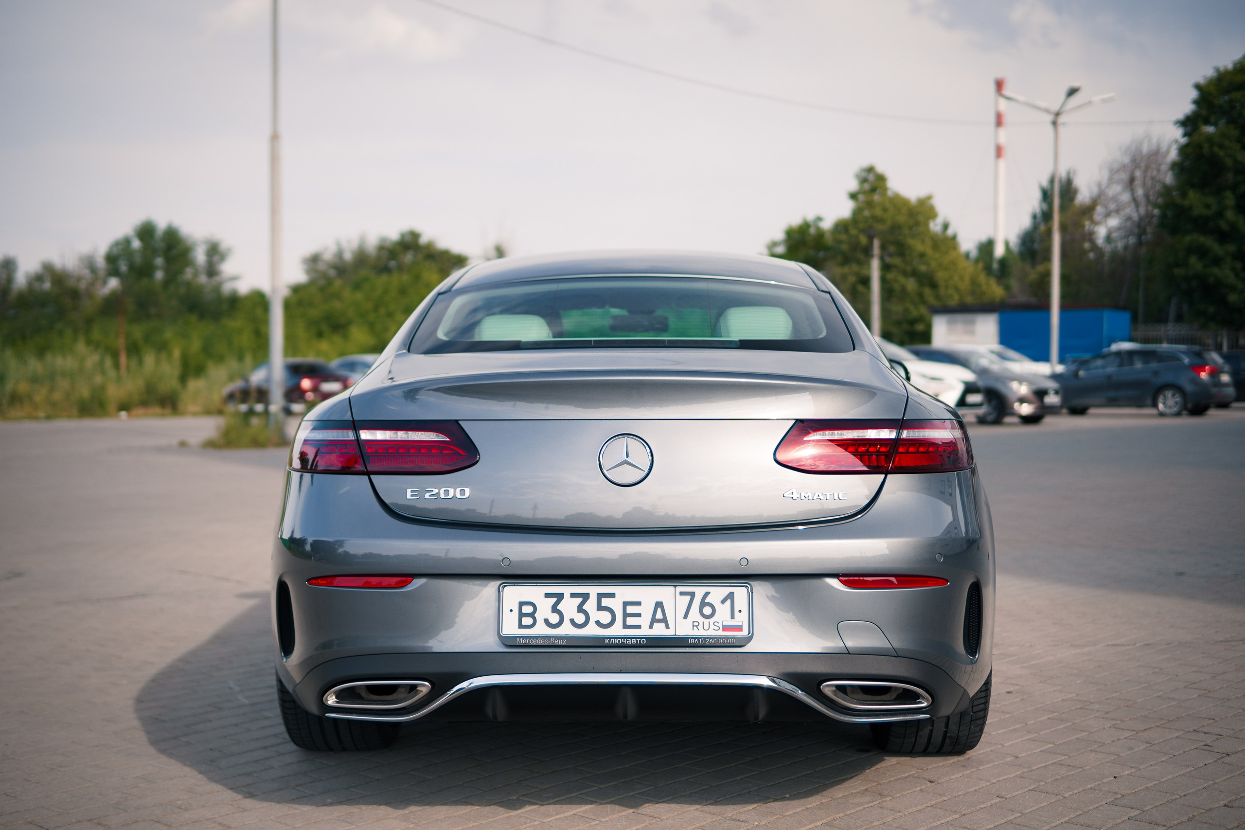 Mercedes Benz E200 Coupe. AutoAlexArt