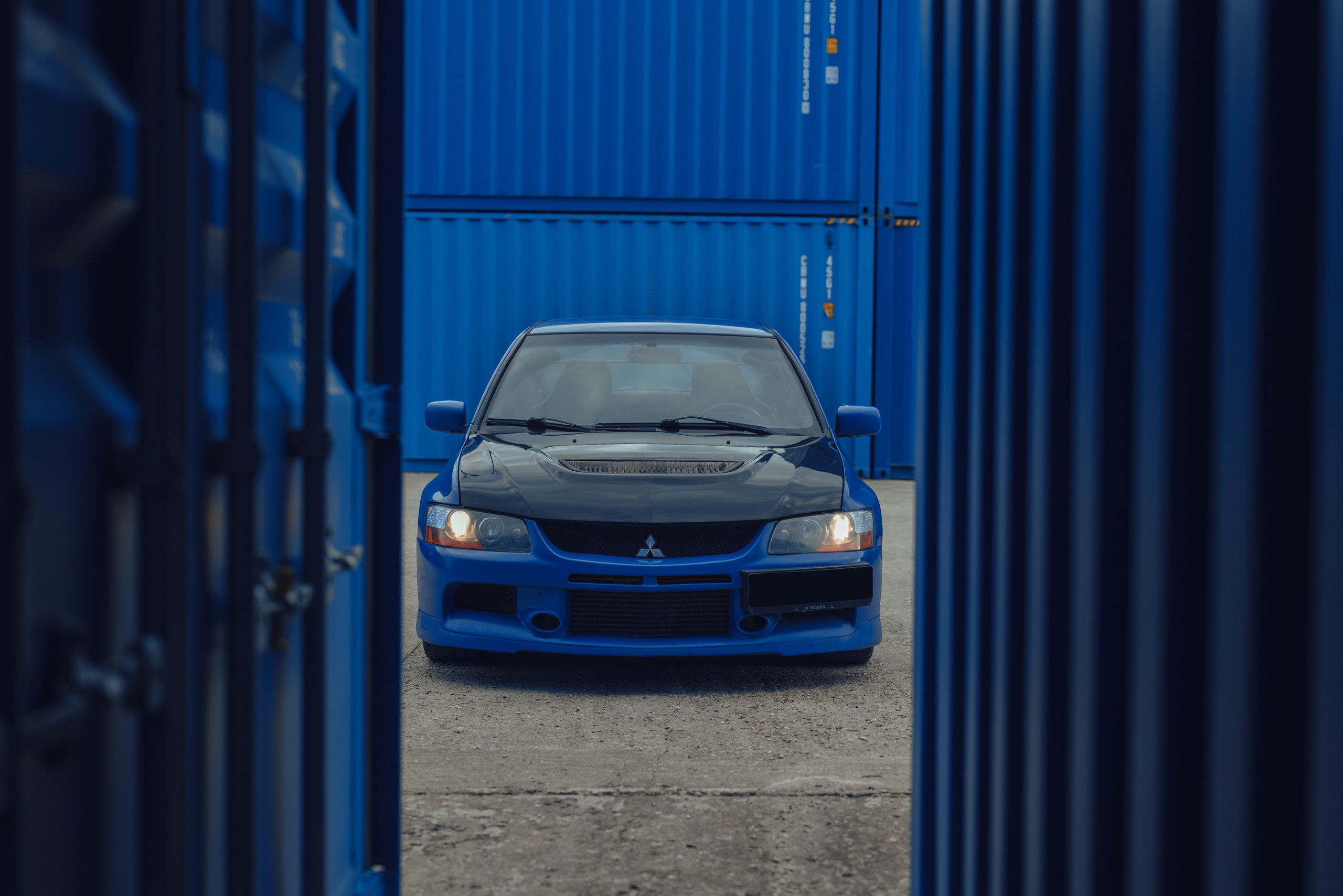 Mitsubishi Lancer Evo VIII. DeLorein