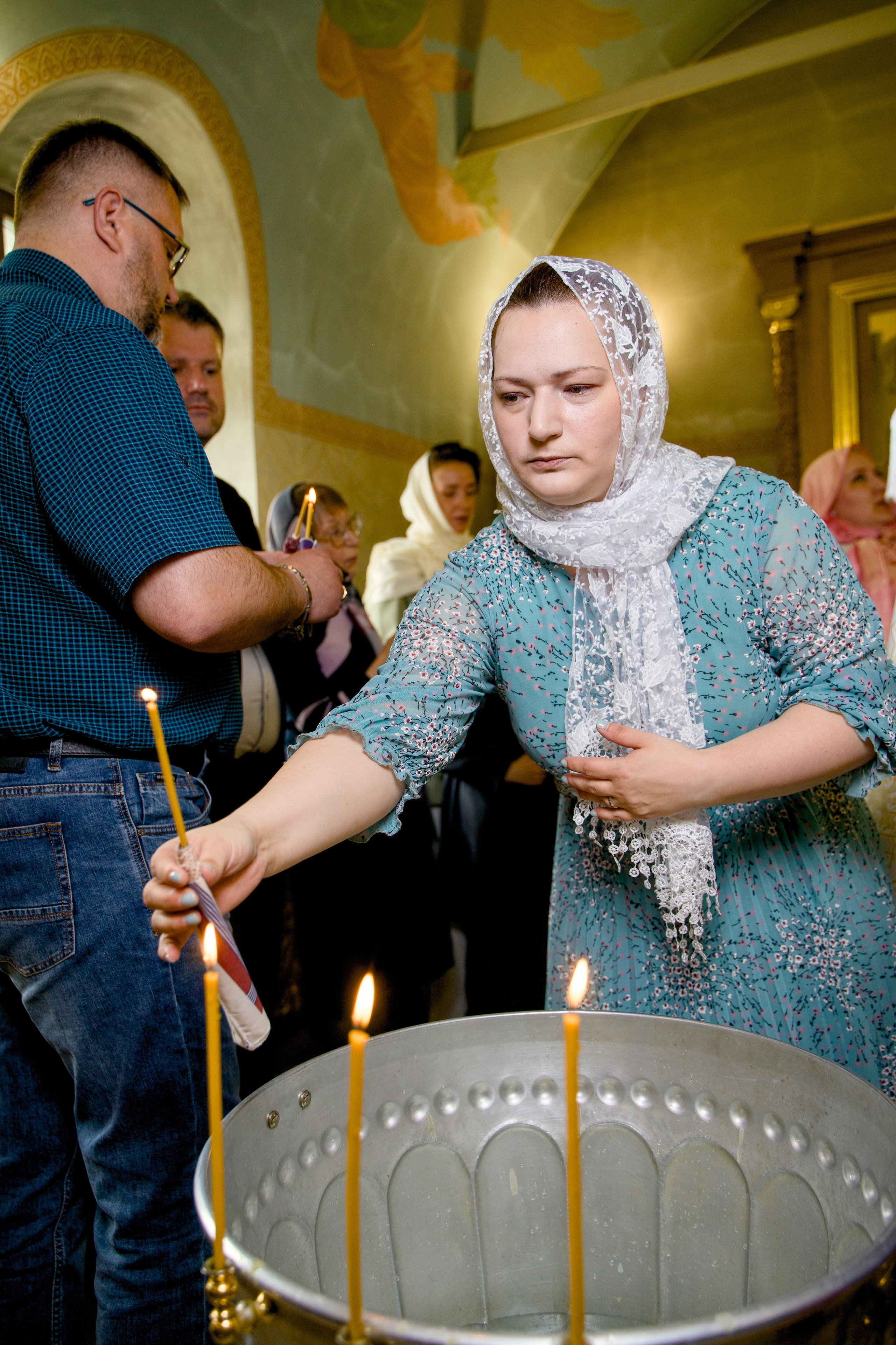 Крещения. Фотограф Богдан Оськин