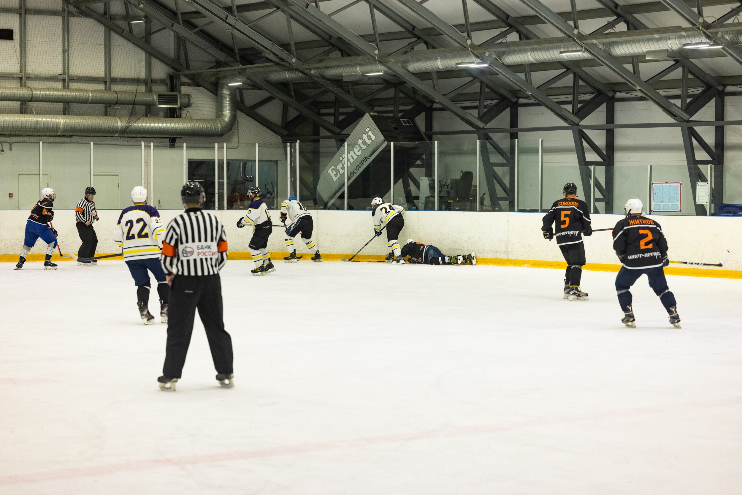 ХК Бульдозер — ХК Добрыня. Фотограф Александр Заломаев
