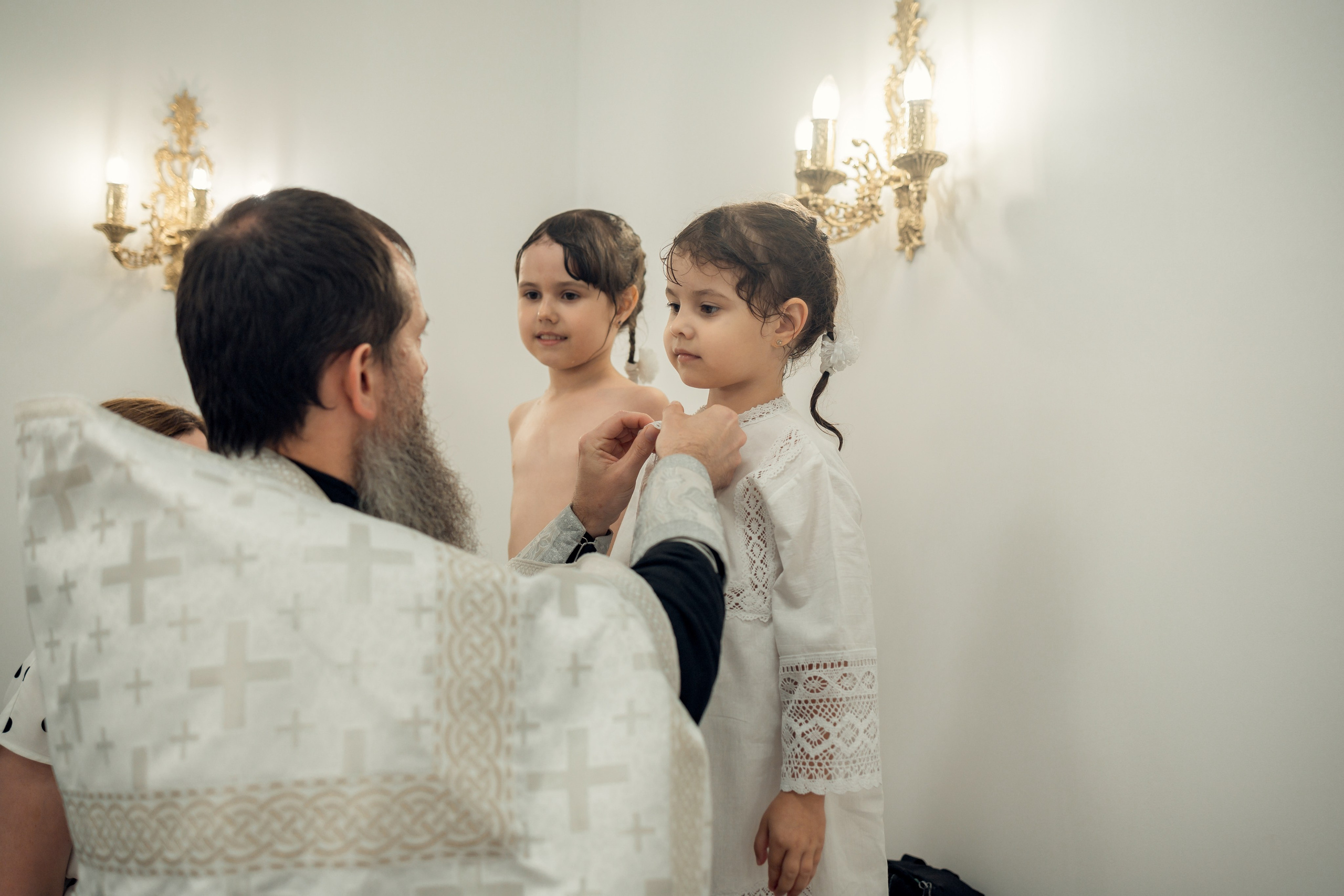 Крещение Татьяны и Анастасии. Photograph Svetlana Volkova