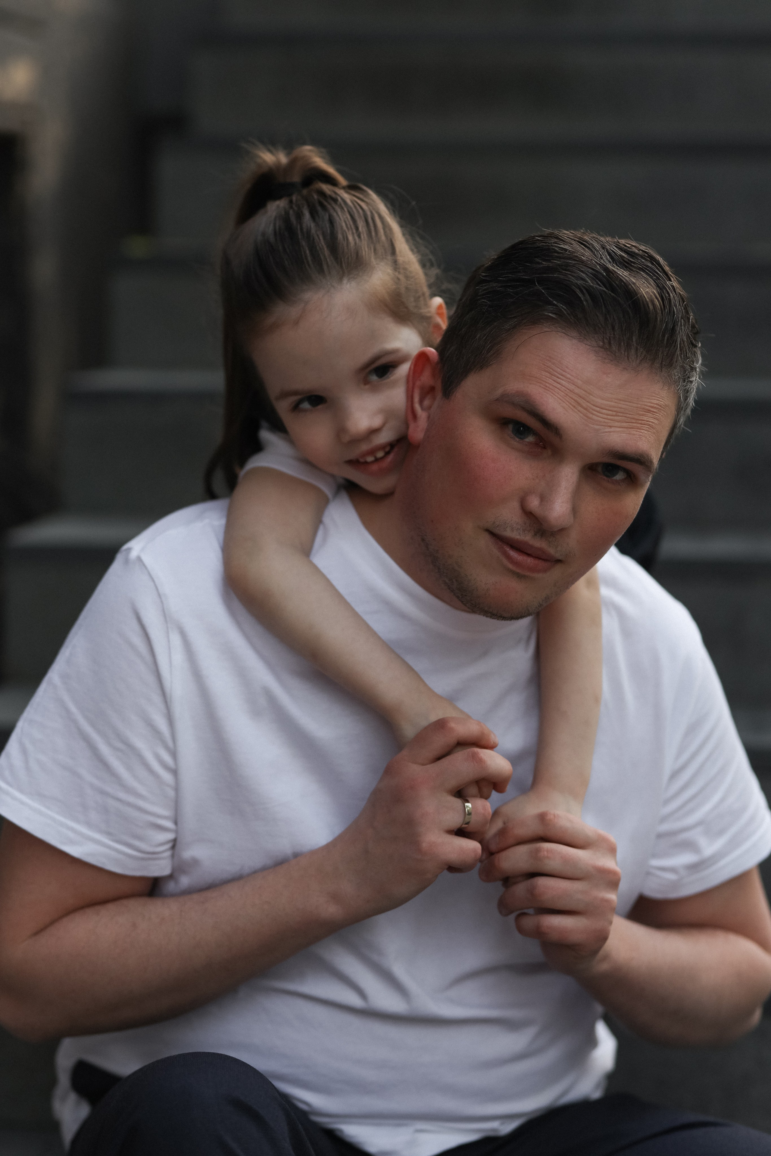 Мила и папа Антон прогулка по Петербургу. Лена Колягина Фотограф по любви