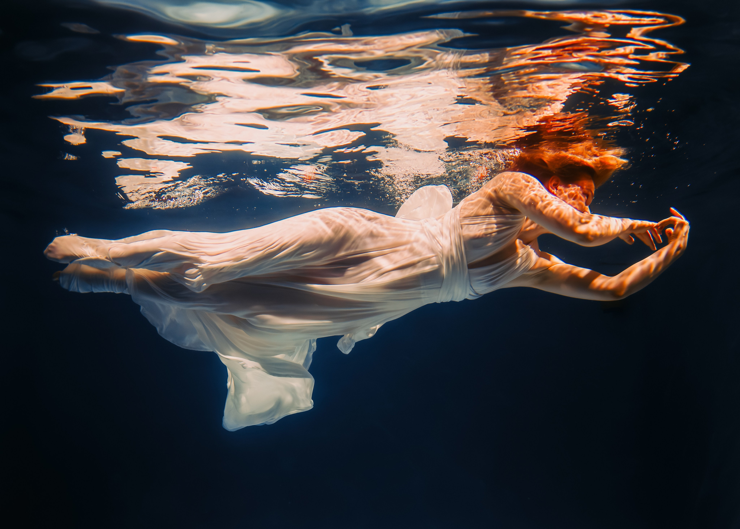 Underwater. Photographer Isida Sontz
