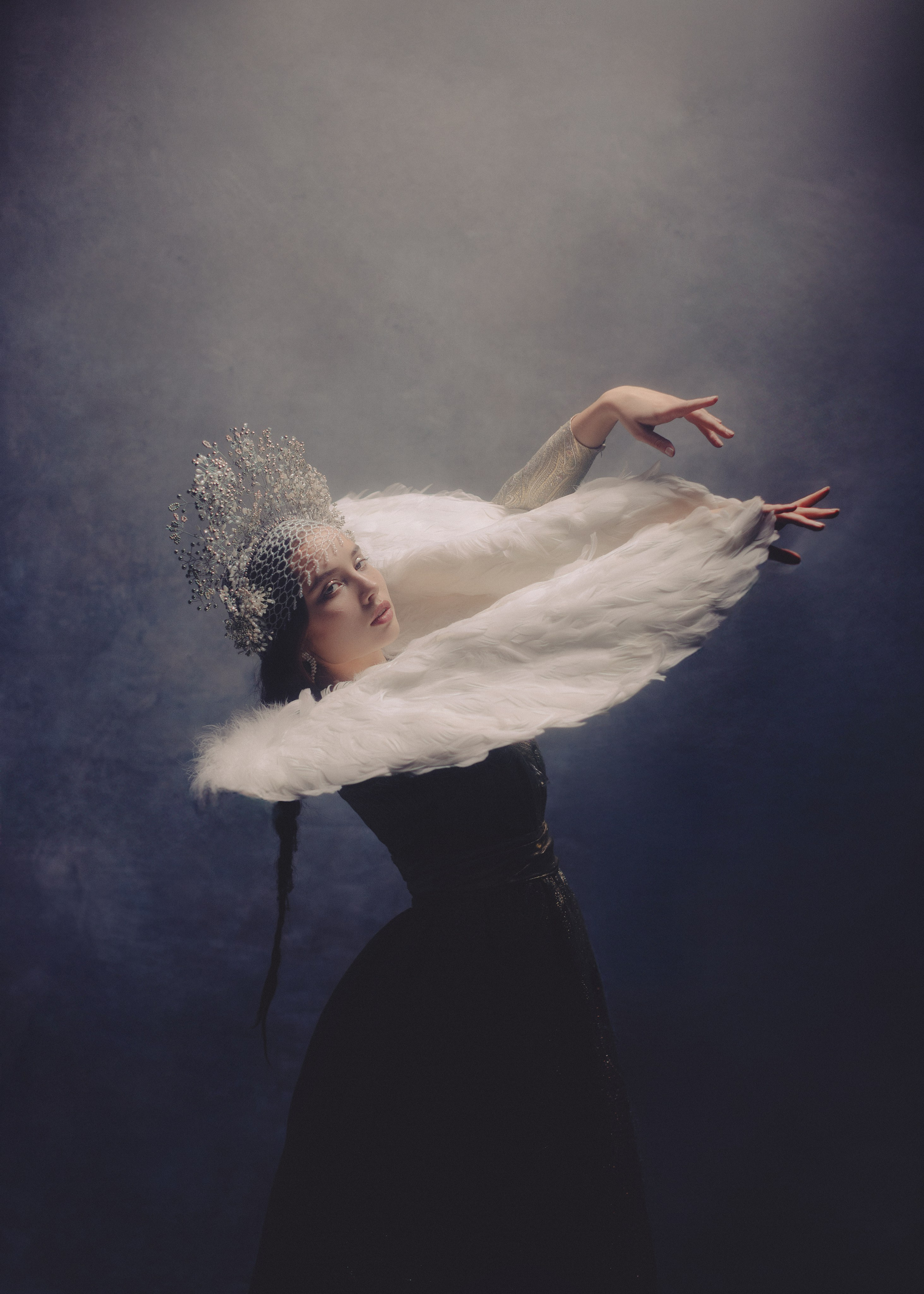 Swan princess. Портретный фотограф Уфа Москва Санкт-Петербург Lulu Weightless